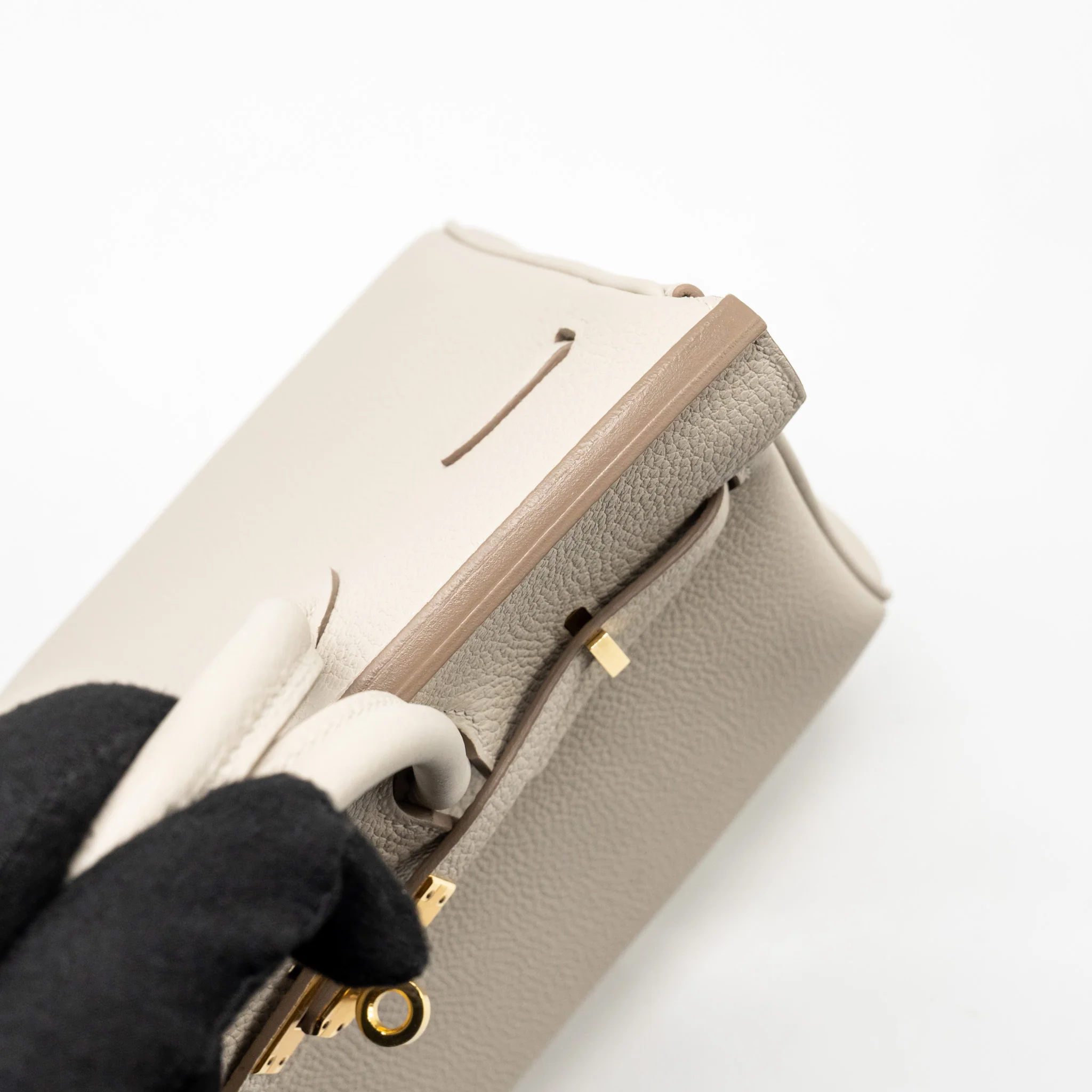 Hermes Birkin 25 togo Beton GHW stamp Z - Image 12