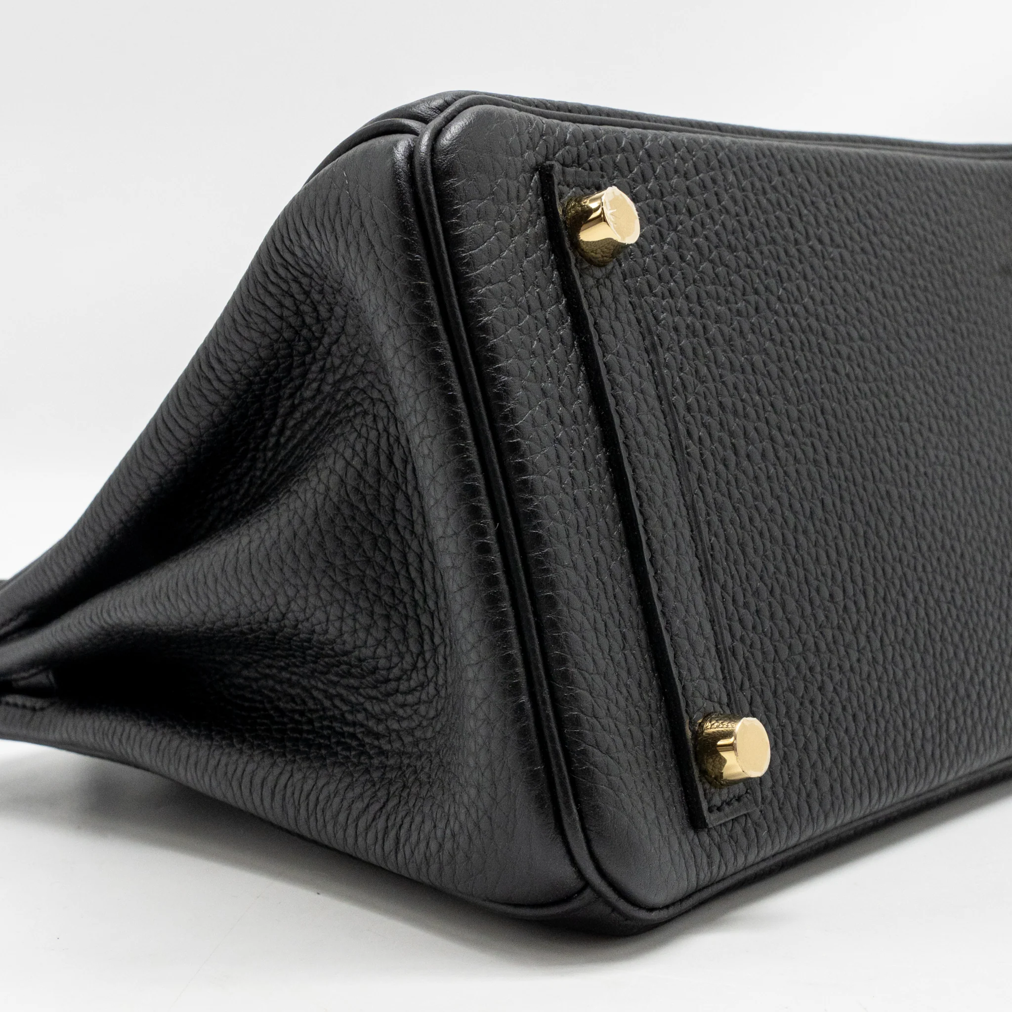 Hermes Birkin 25 Togo black GHW Stamp U - Image 7