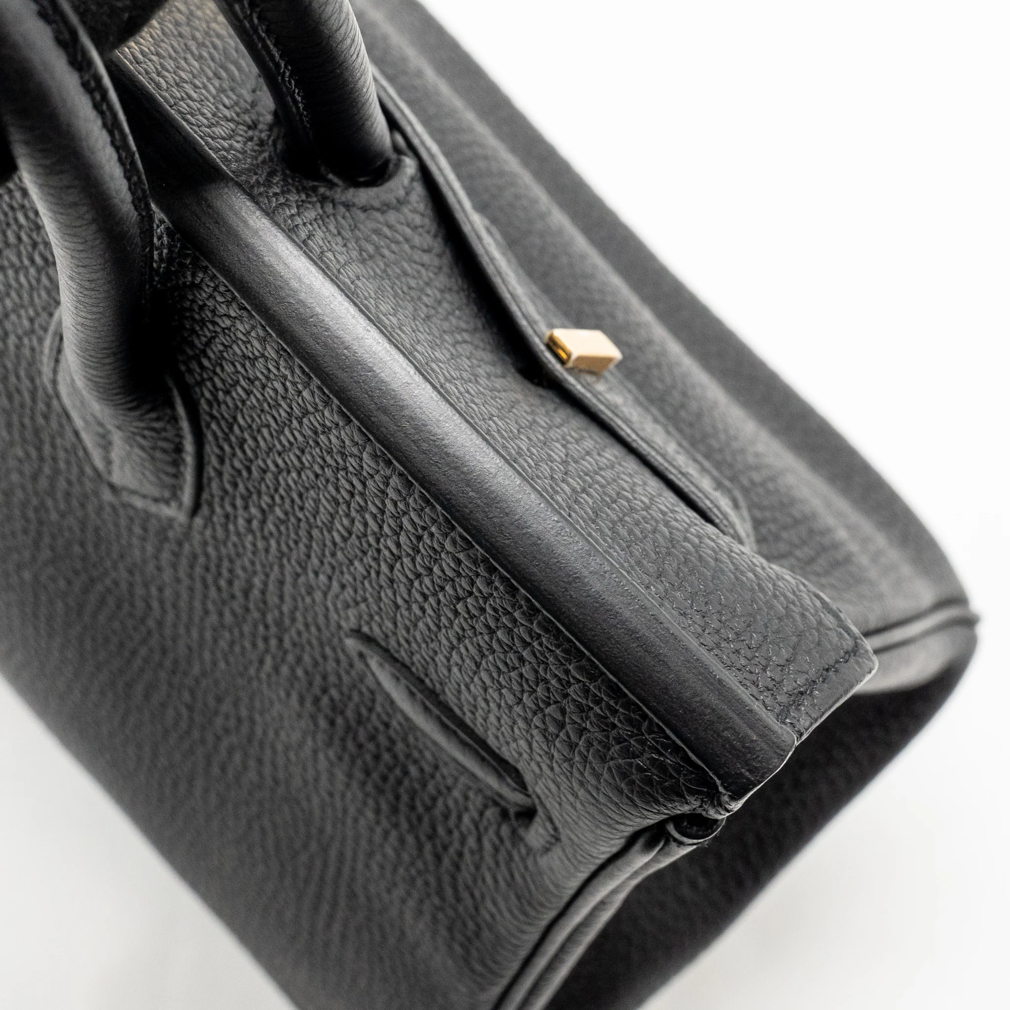 Hermes Birkin 25 Togo Black GHW Stamp Z - Image 13