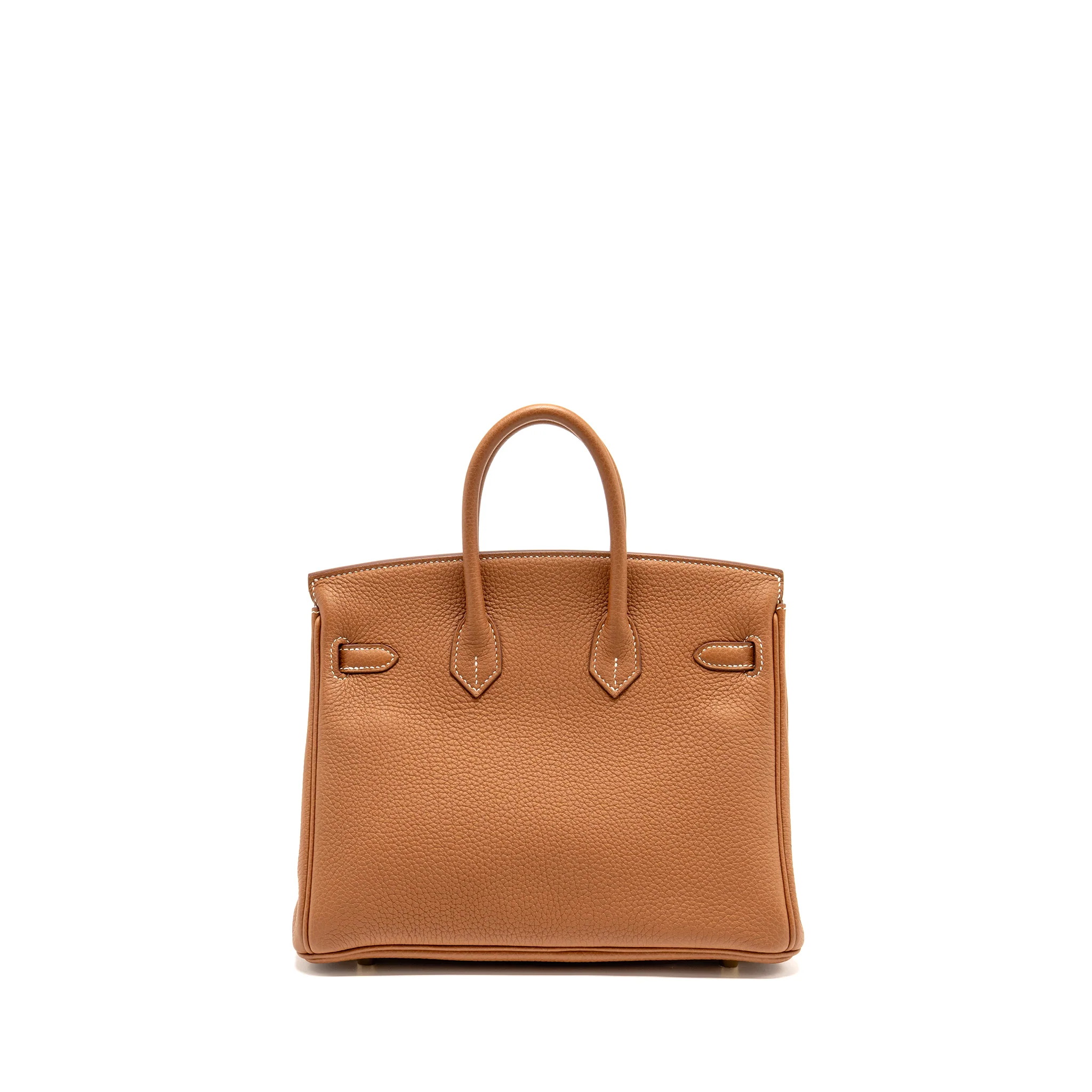 HERMES Birkin 25 Togo Gold GHW Stamp Z - Image 2