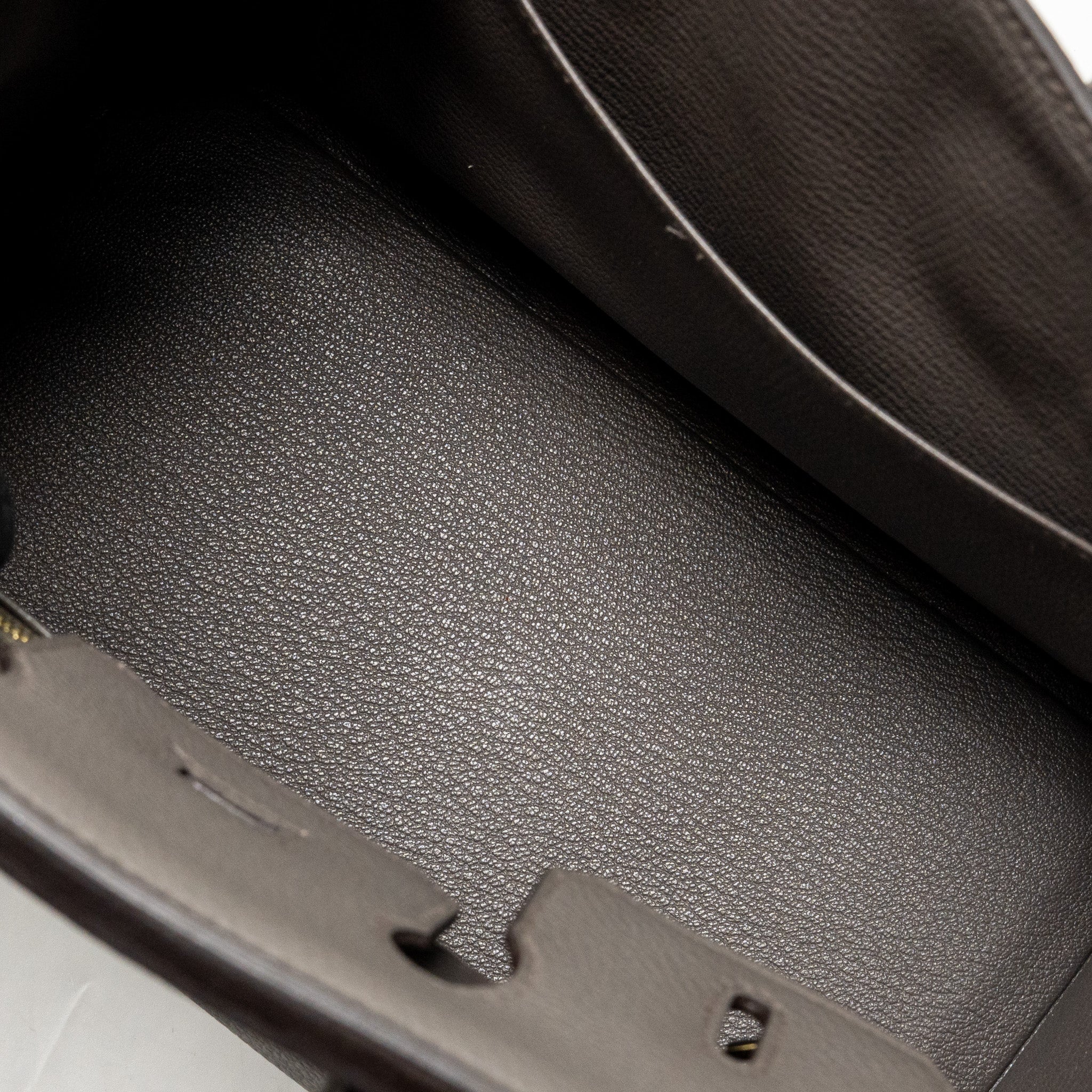 Hermes Birkin 25 Togo Gris Etain GHW Stamp U - Image 16
