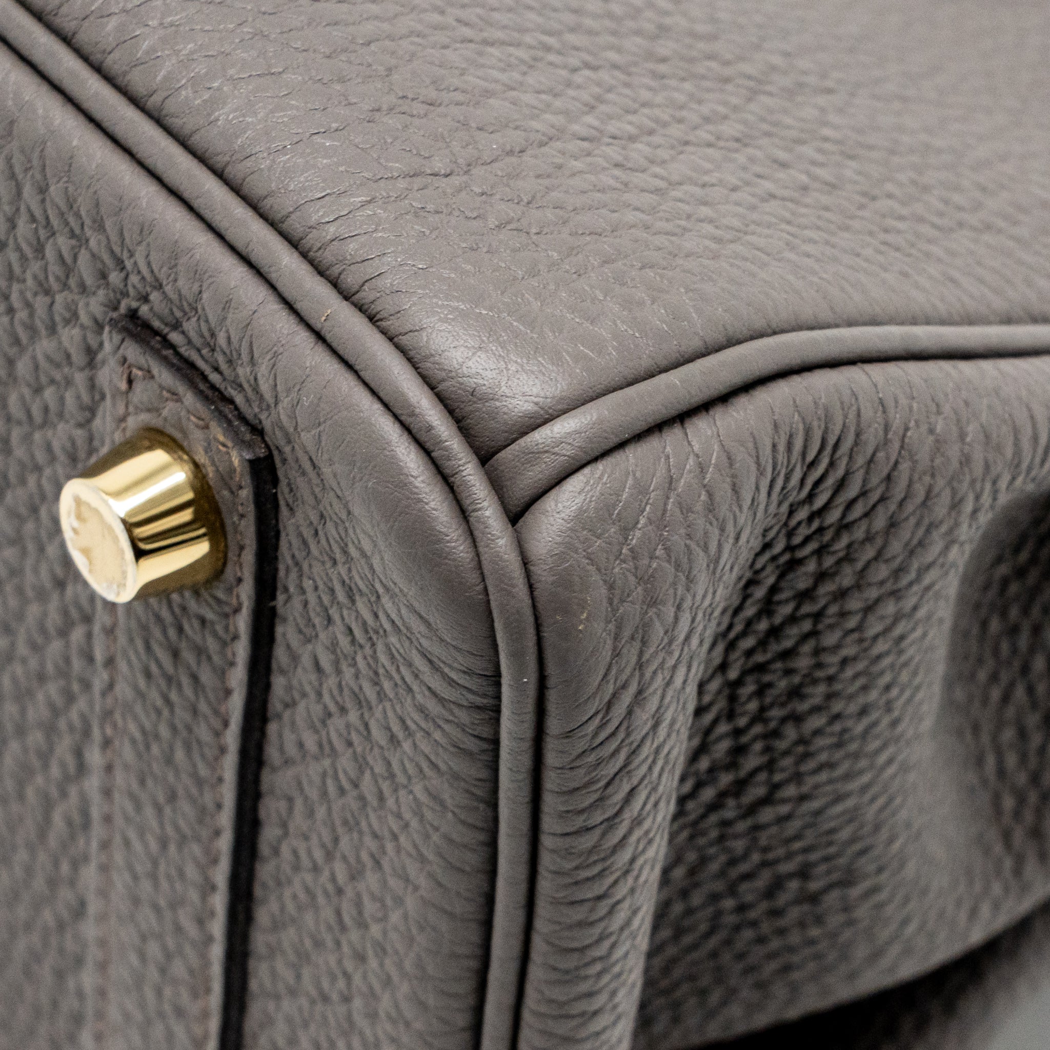 Hermes birkin 25 togo gris etain GHW stamp Y - Image 12
