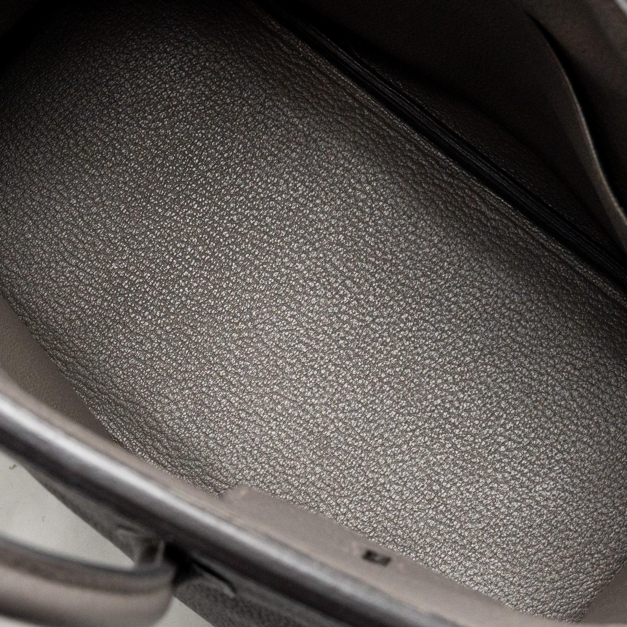 Hermes birkin 25 togo gris etain GHW stamp Y - Image 16