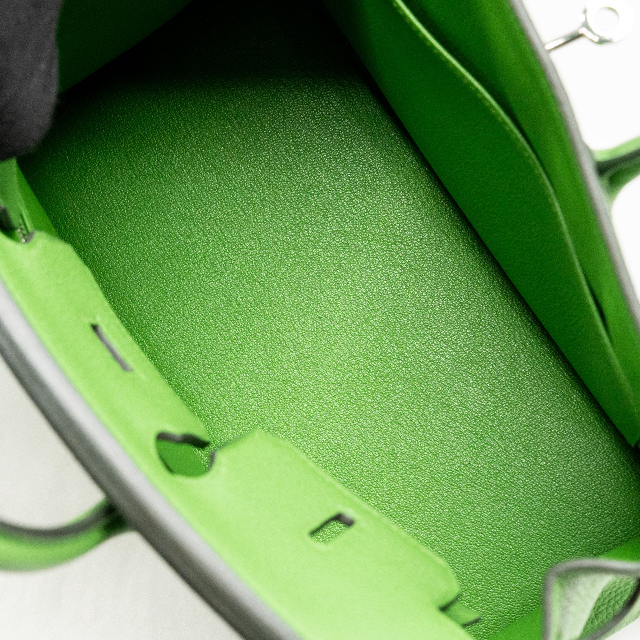Hermes Birkin 25 Togo Vert Yucca SHW Stamp B - Image 17