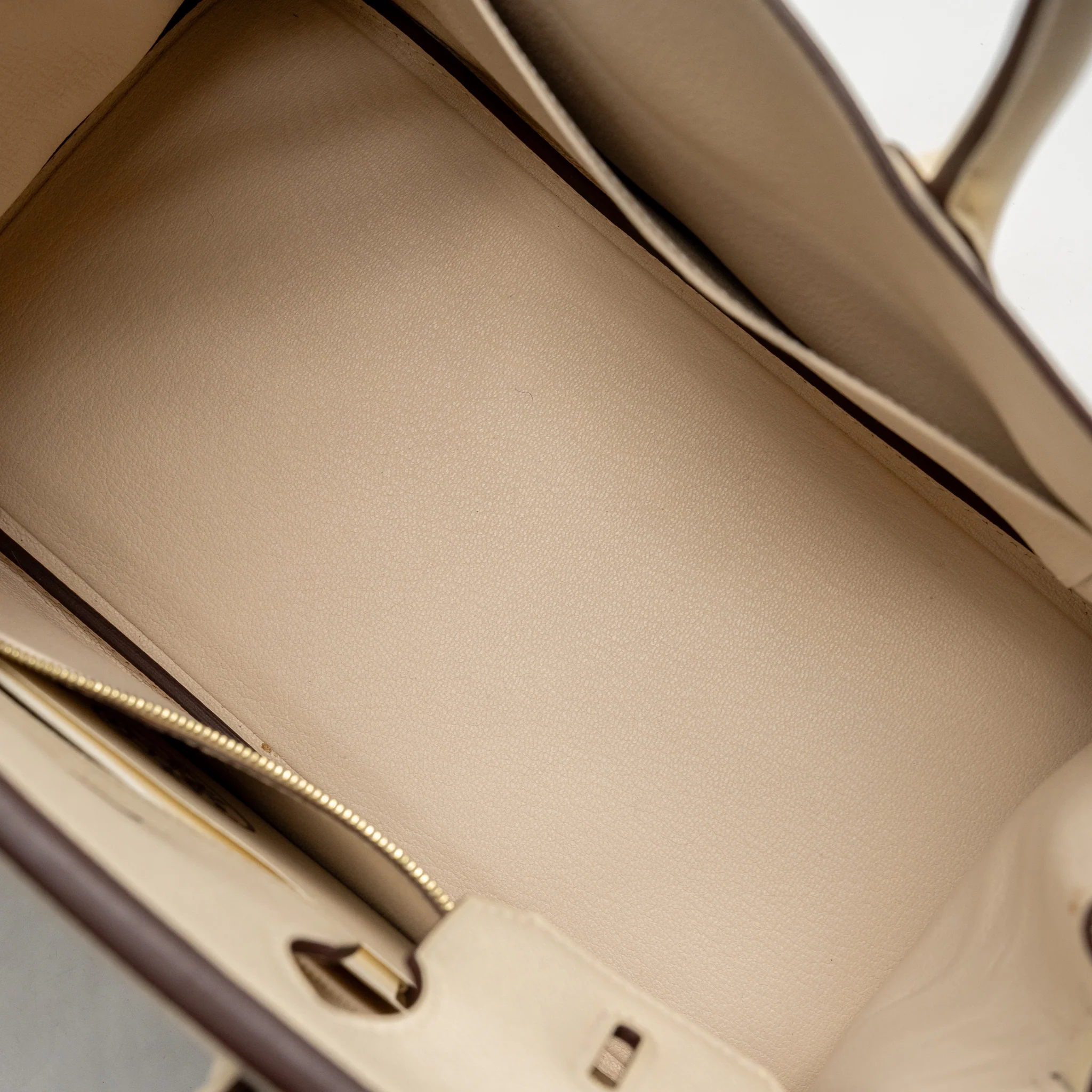 Hermes Birkin 30 Epsom Nata GHW stamp Z - Image 17