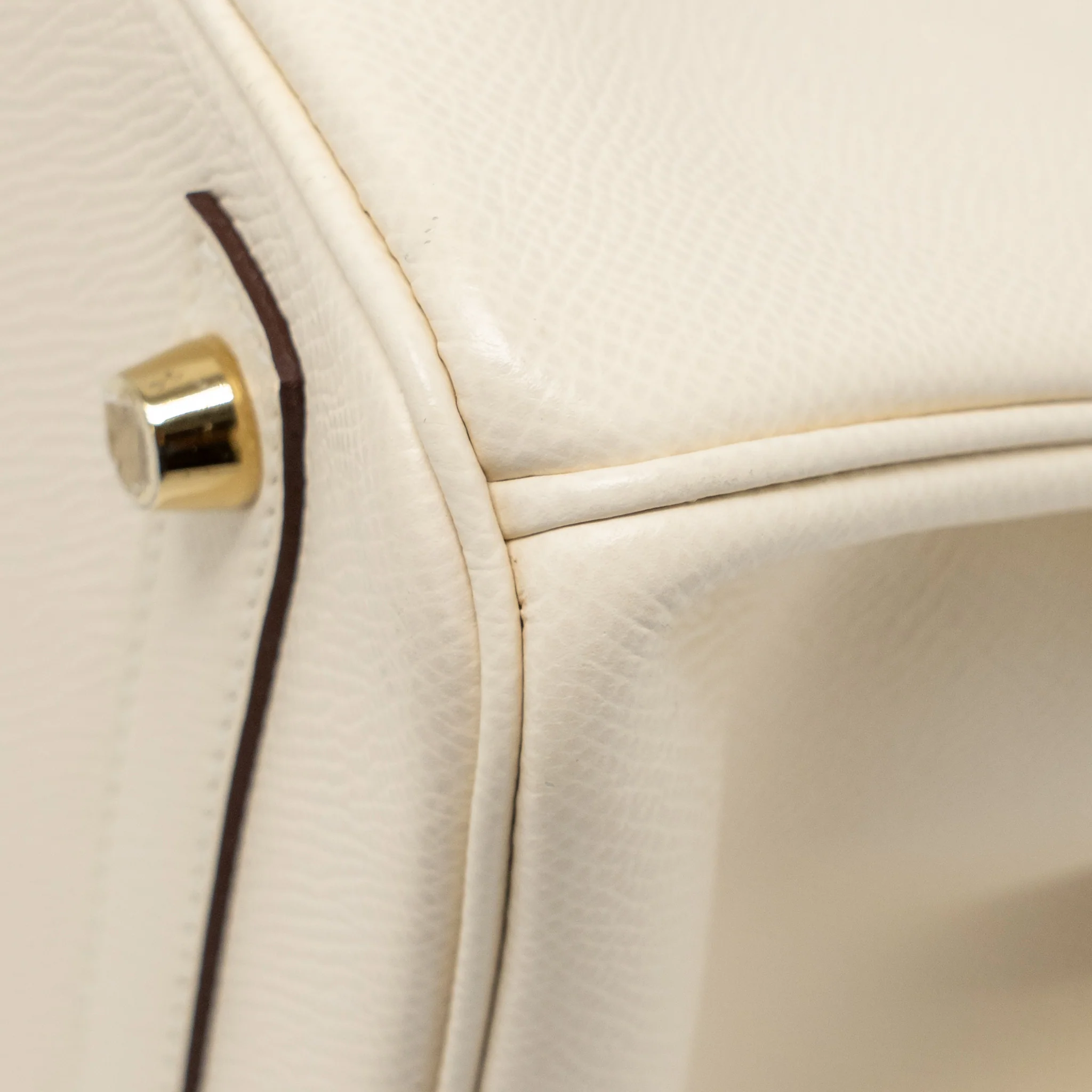 Hermes Birkin 30 Epsom Nata GHW stamp Z - Image 9