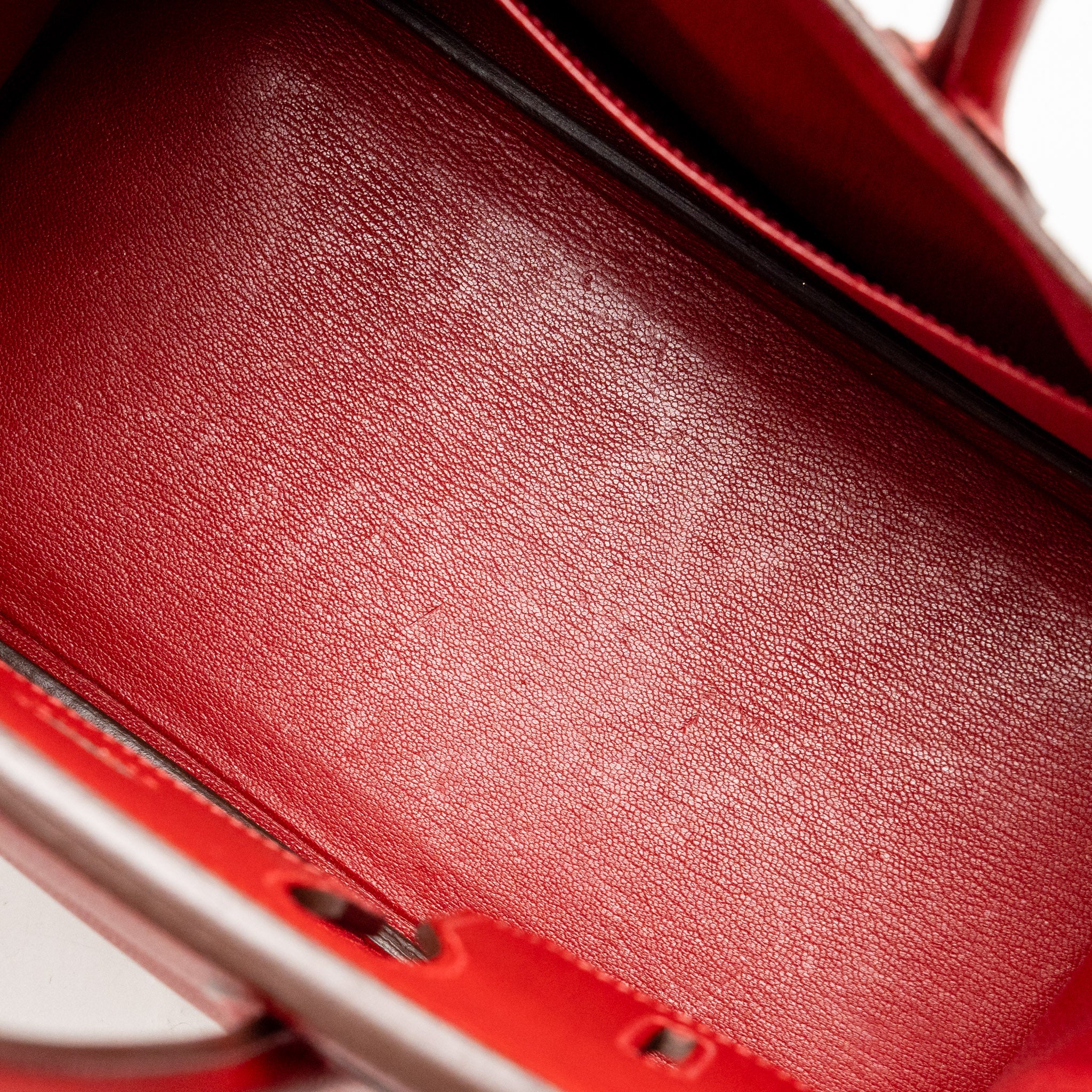 Hermes Birkin 30 Epsom Rouge Casaque SHW Stamp Square P - Image 18
