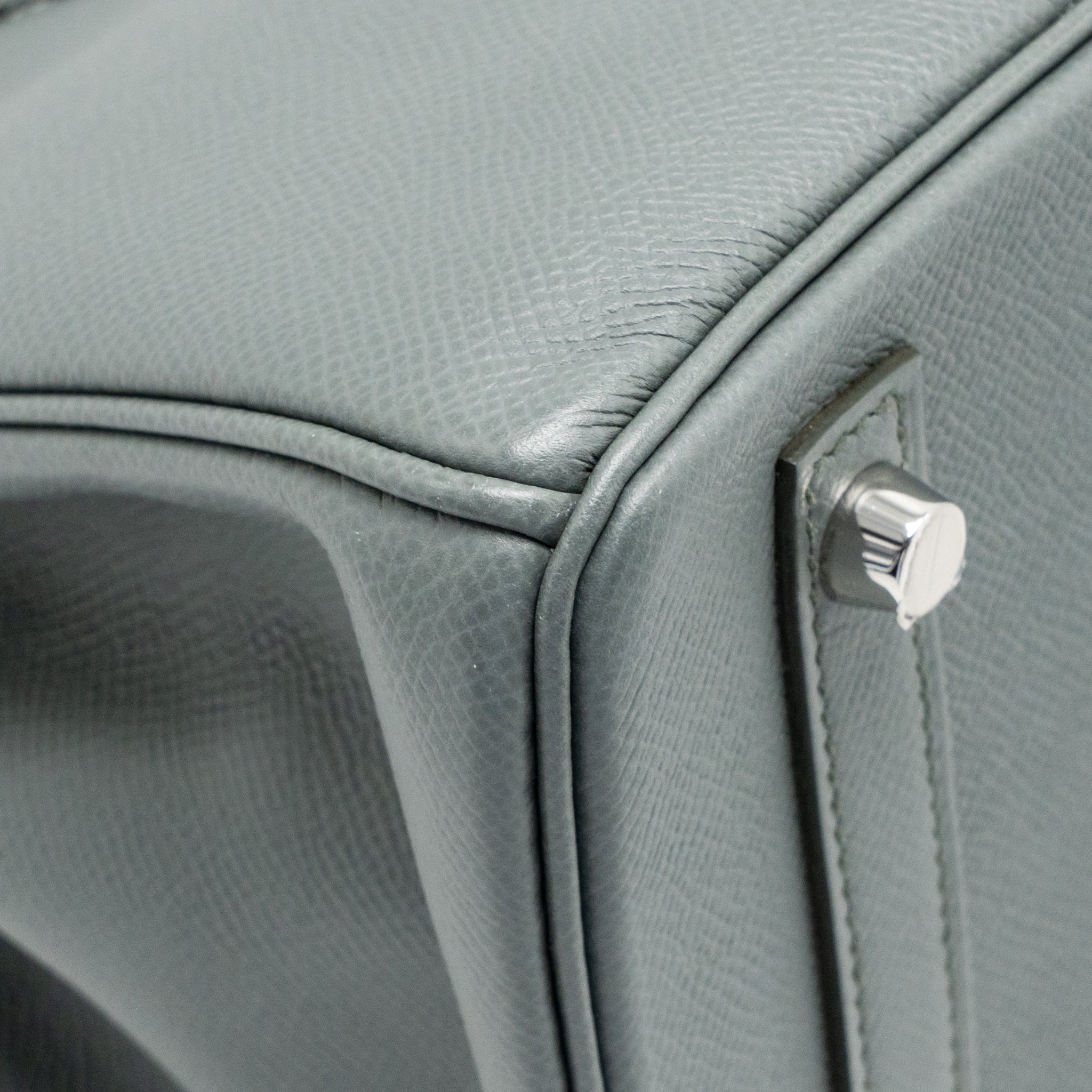 Hermes birkin 30 epsom vert Amande shw stamp Y - Image 11