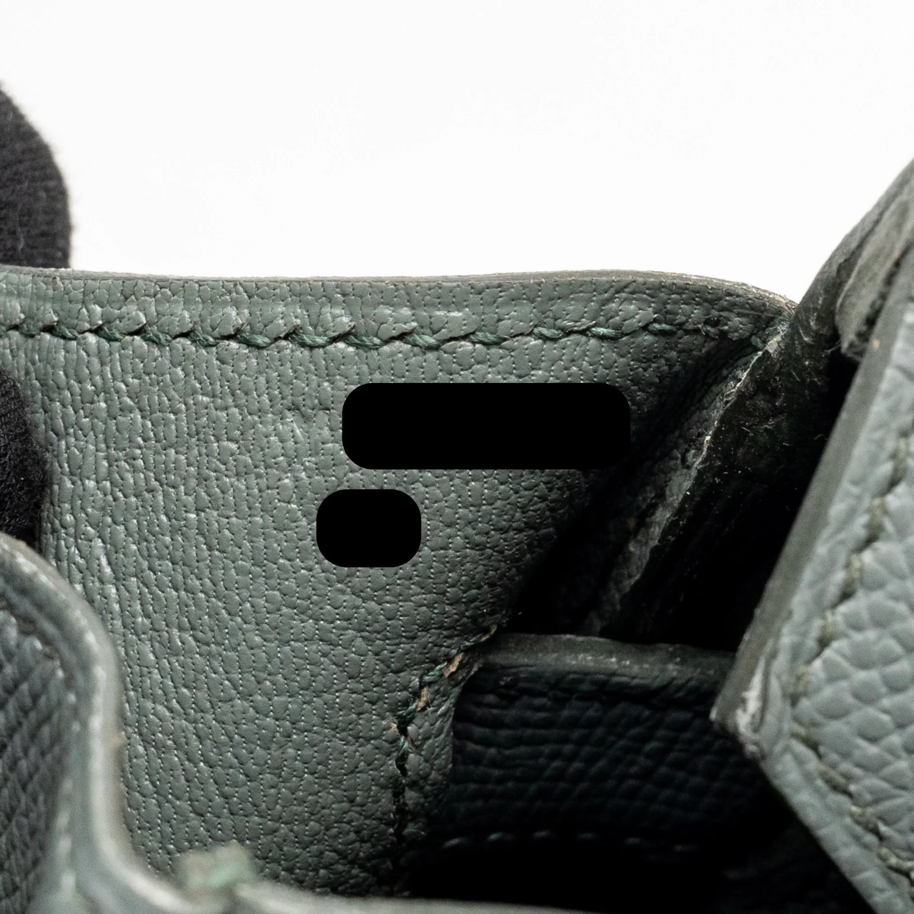 Hermes birkin 30 epsom vert Amande shw stamp Y - Image 17