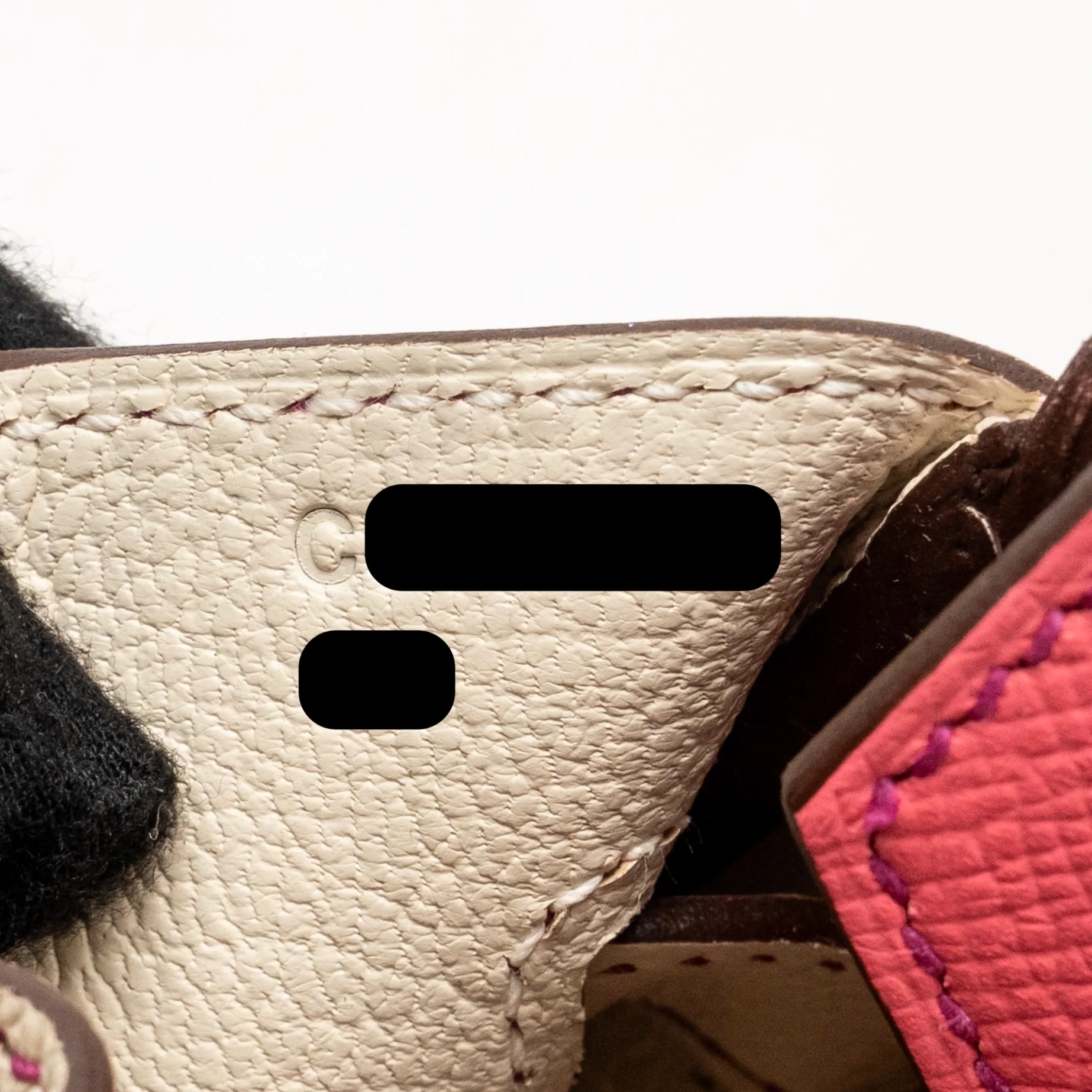 Hermes Birkin 30 special order epsom rose azalee / craie LGHW stamp C - Image 17