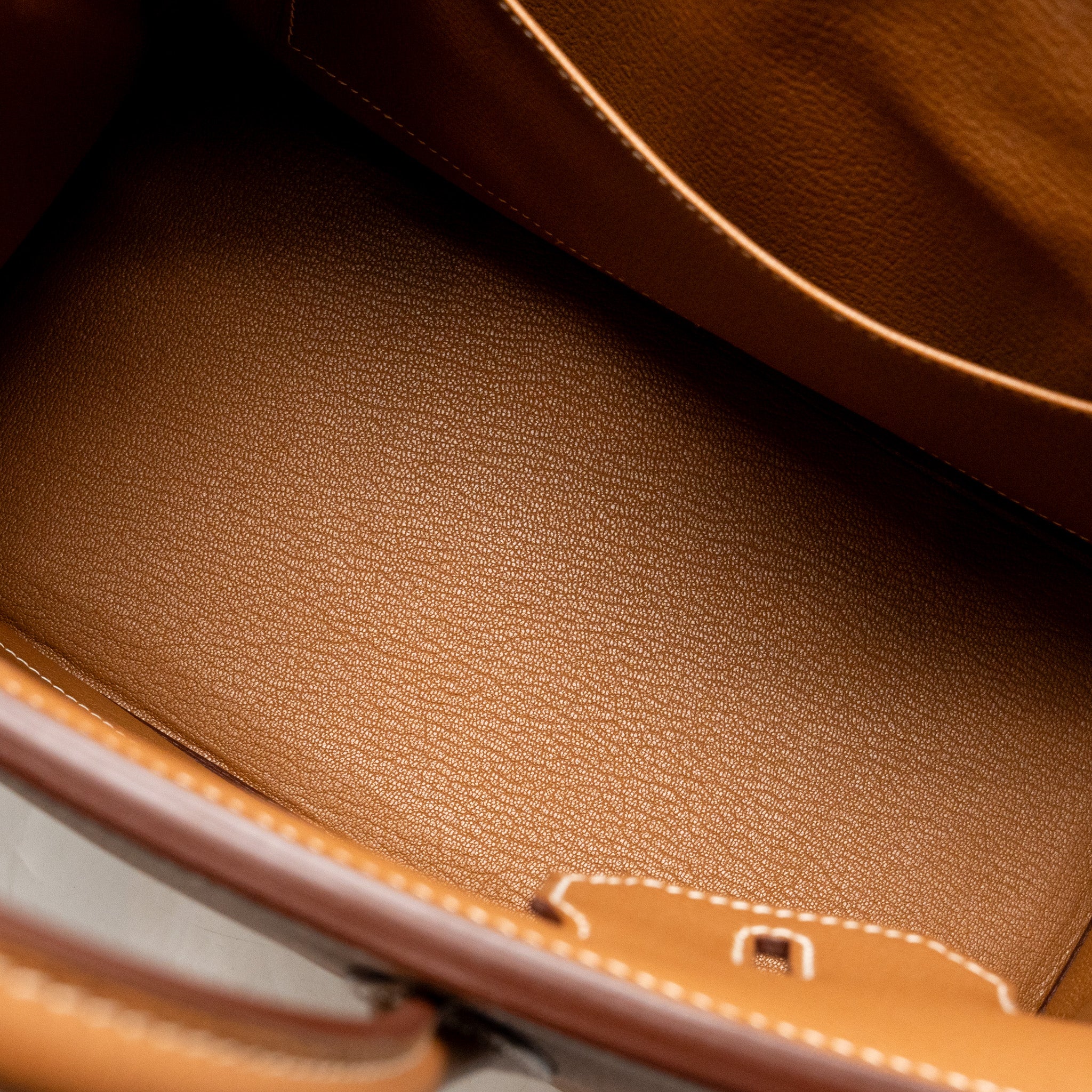 Hermes Birkin 30 Togo Gold SHW Stamp C - Image 16