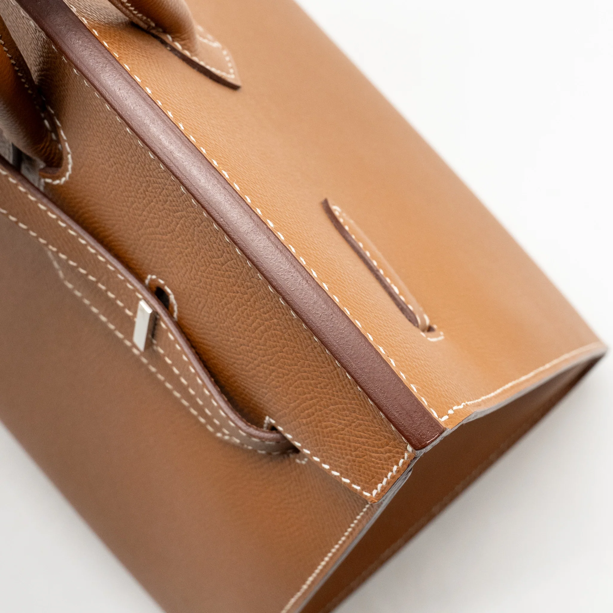 Hermes Birkin 35 Sellier epsom gold SHW stamp Y - Image 13