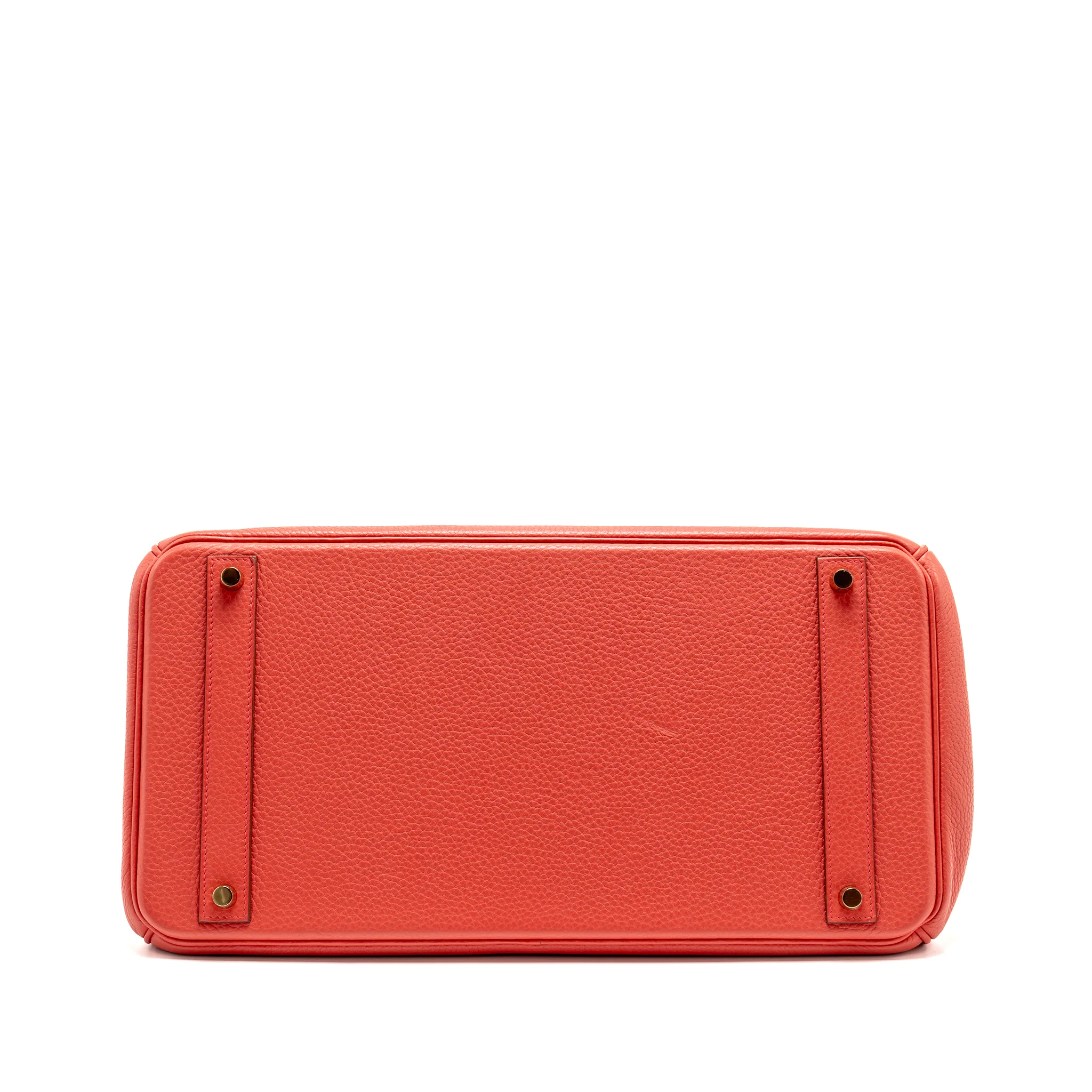 Hermes Birkin 40 Clemence Bougainvillier GHW Stamp Square M - Image 5