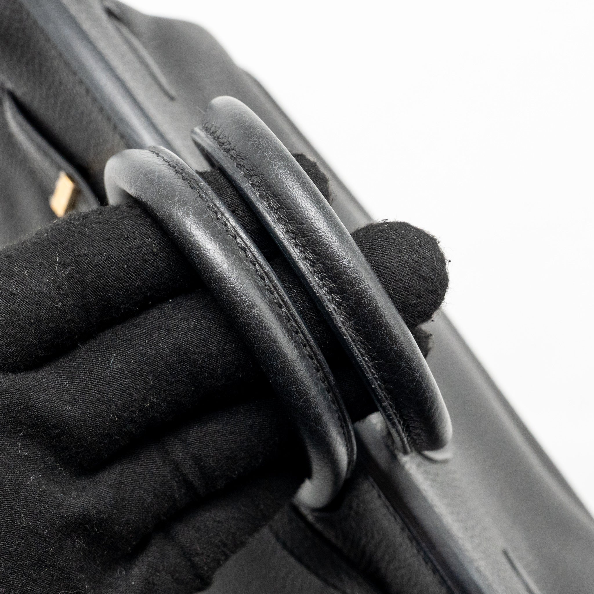 Hermes Birkin 25 Togo Black GHW Stamp A - Image 13