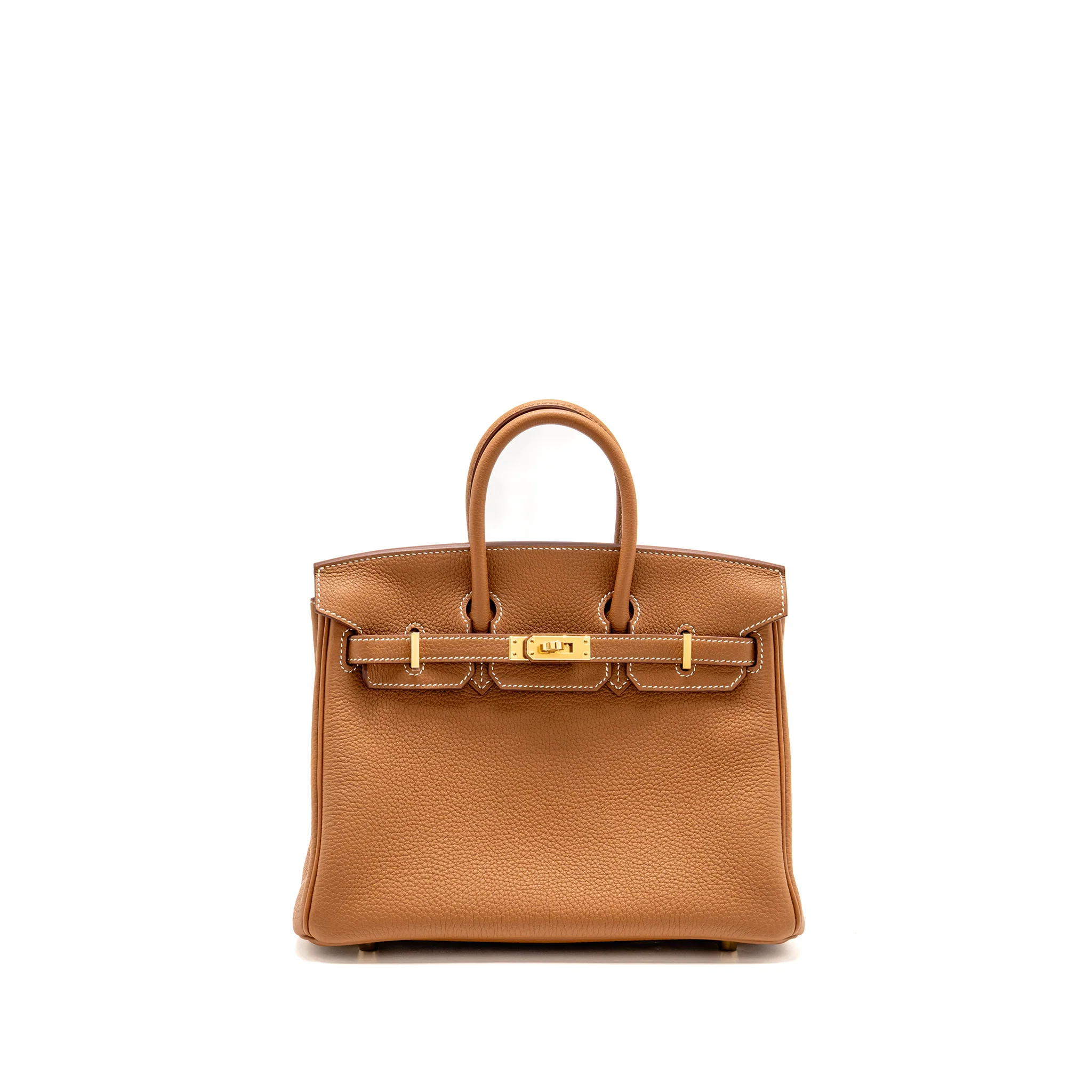 Hermes Birkin 25 Togo gold GHW Stamp W