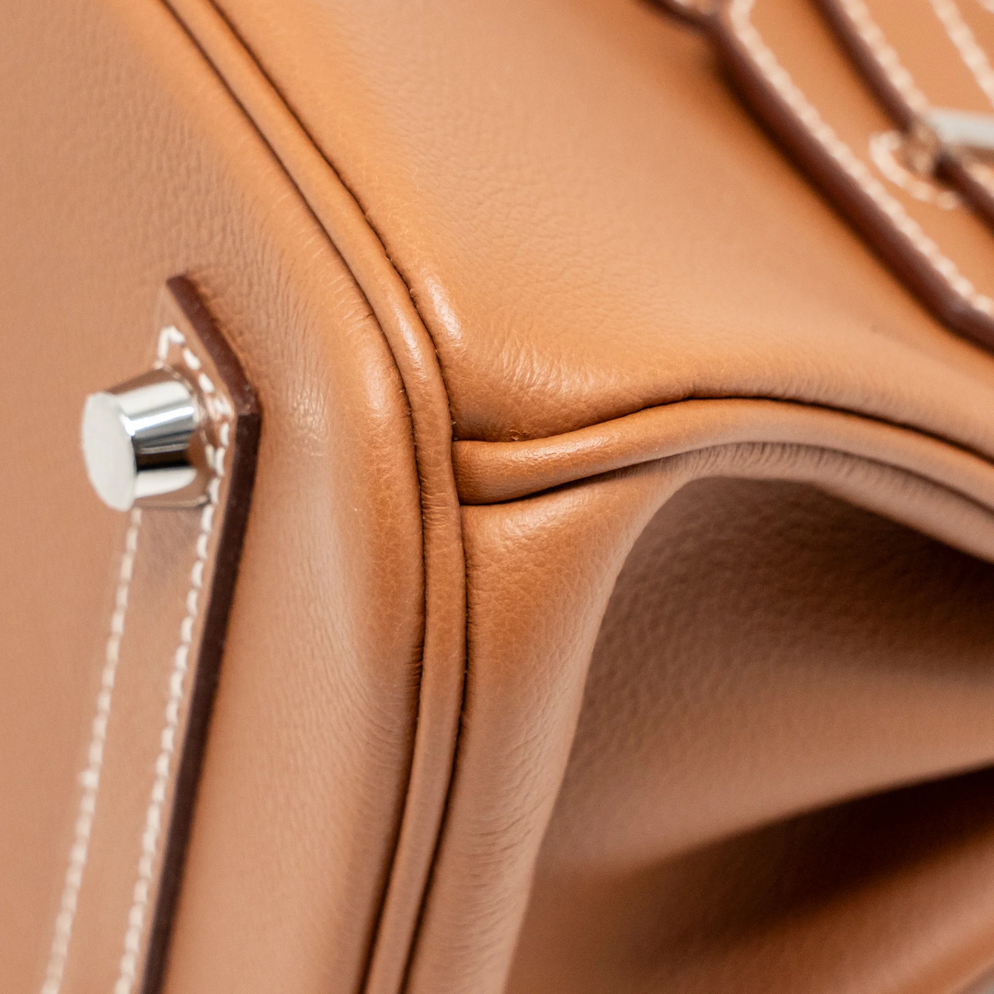 Hermes Birkin Shoulder 29 Evercolor Gold SHW Stamp W - Image 9