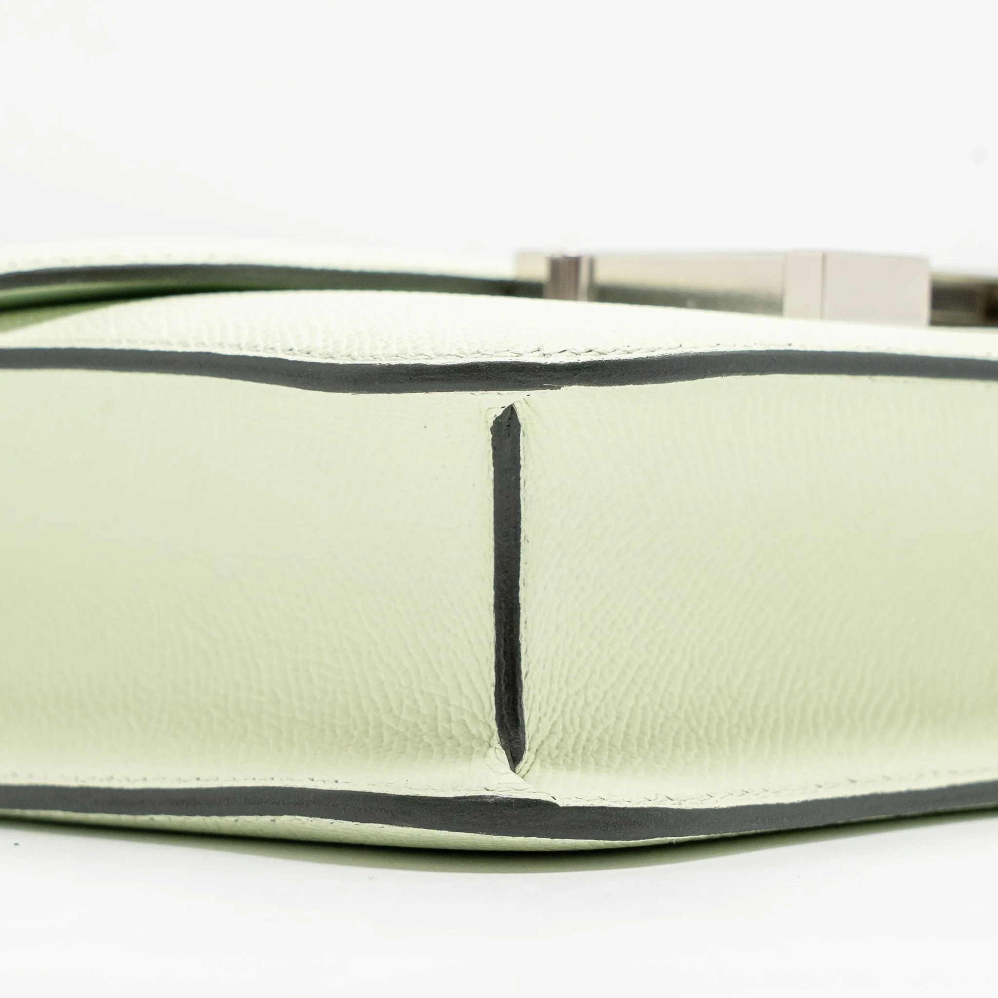 Hermes Constance 24 Epsom Vert Fizz SHW Stamp U - Image 6