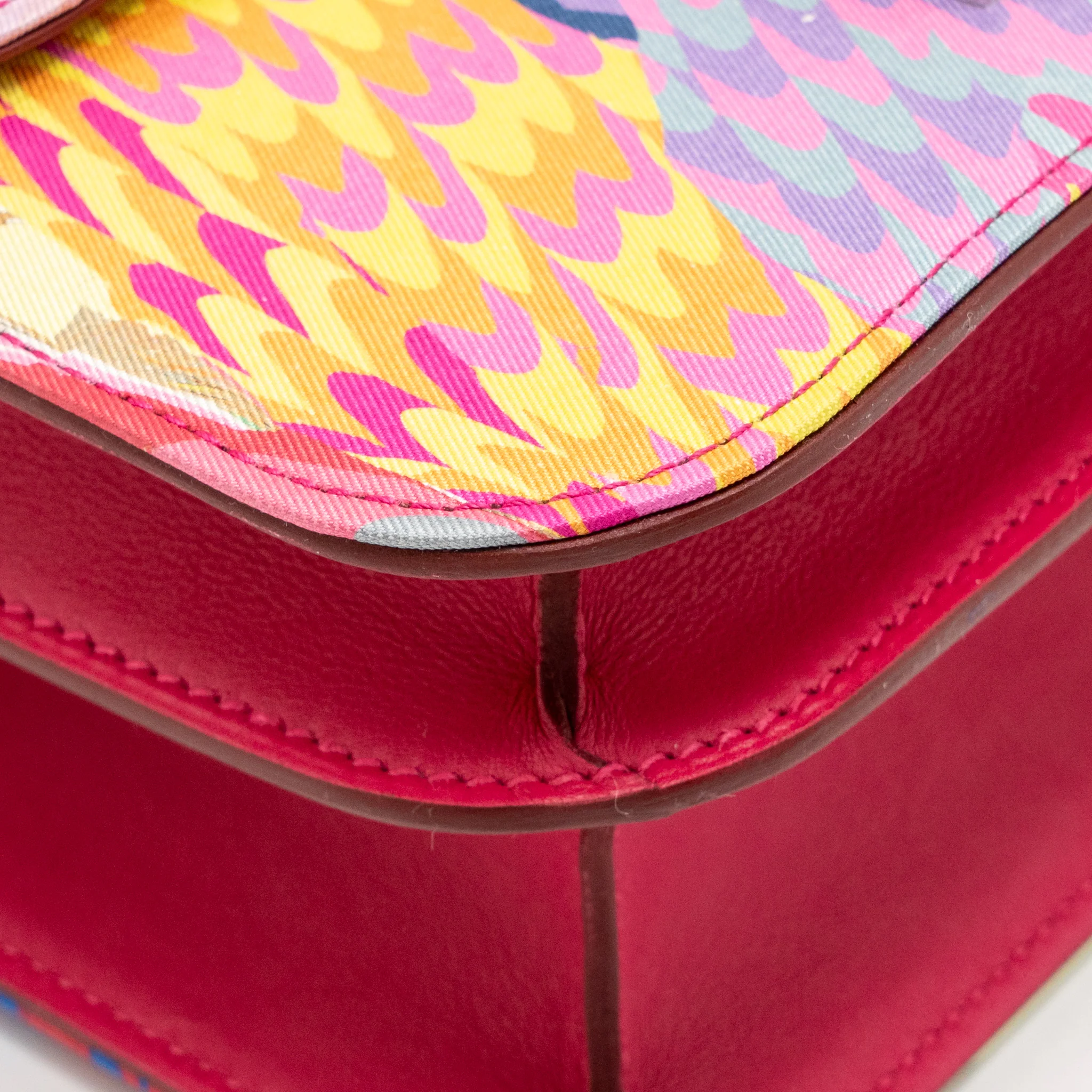 Hermes constance 24 limited edition marble silk multicolor SHW stamp Z - Image 9