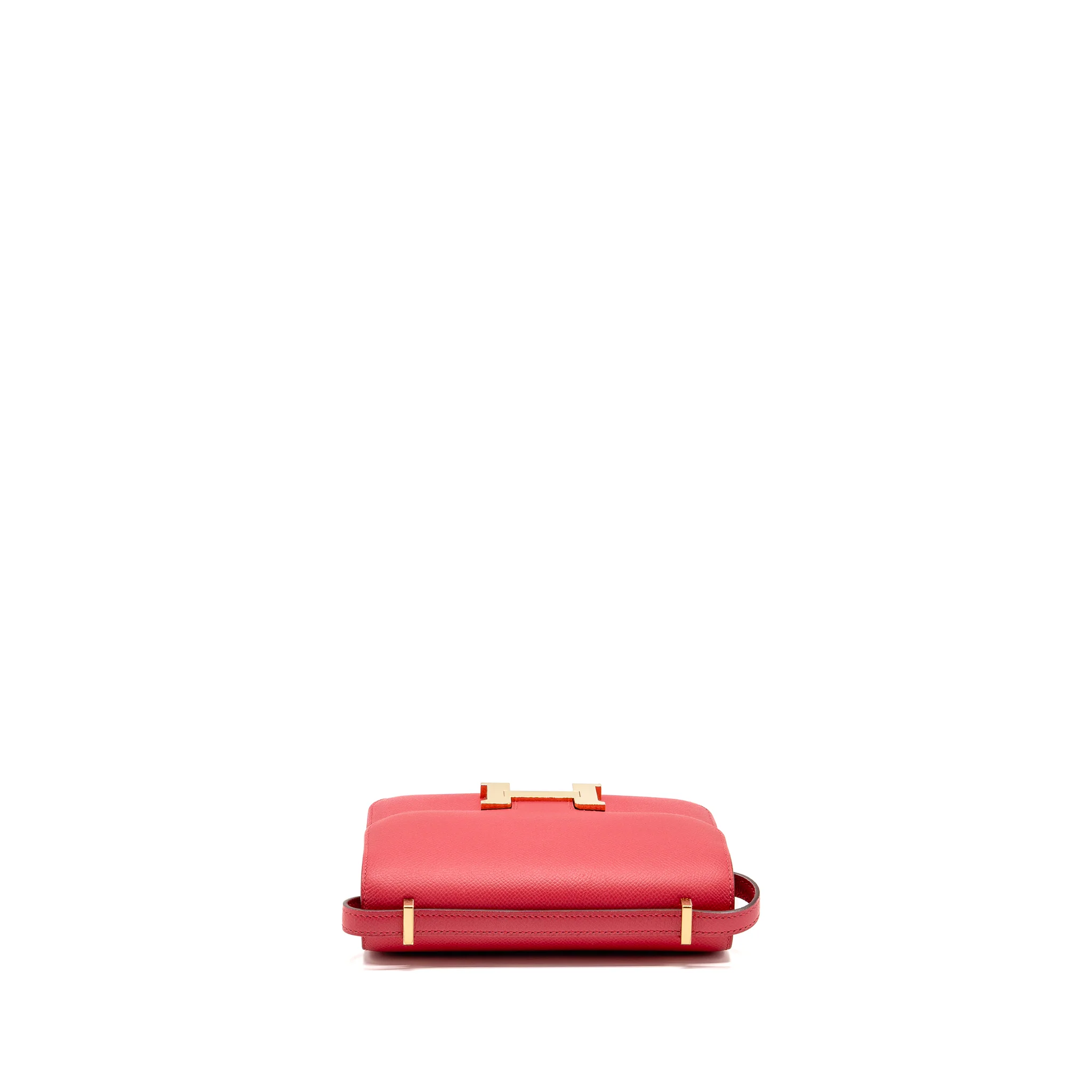 Hermes Mini Constance Epsom Rose Extreme GHW Stamp D - Image 5
