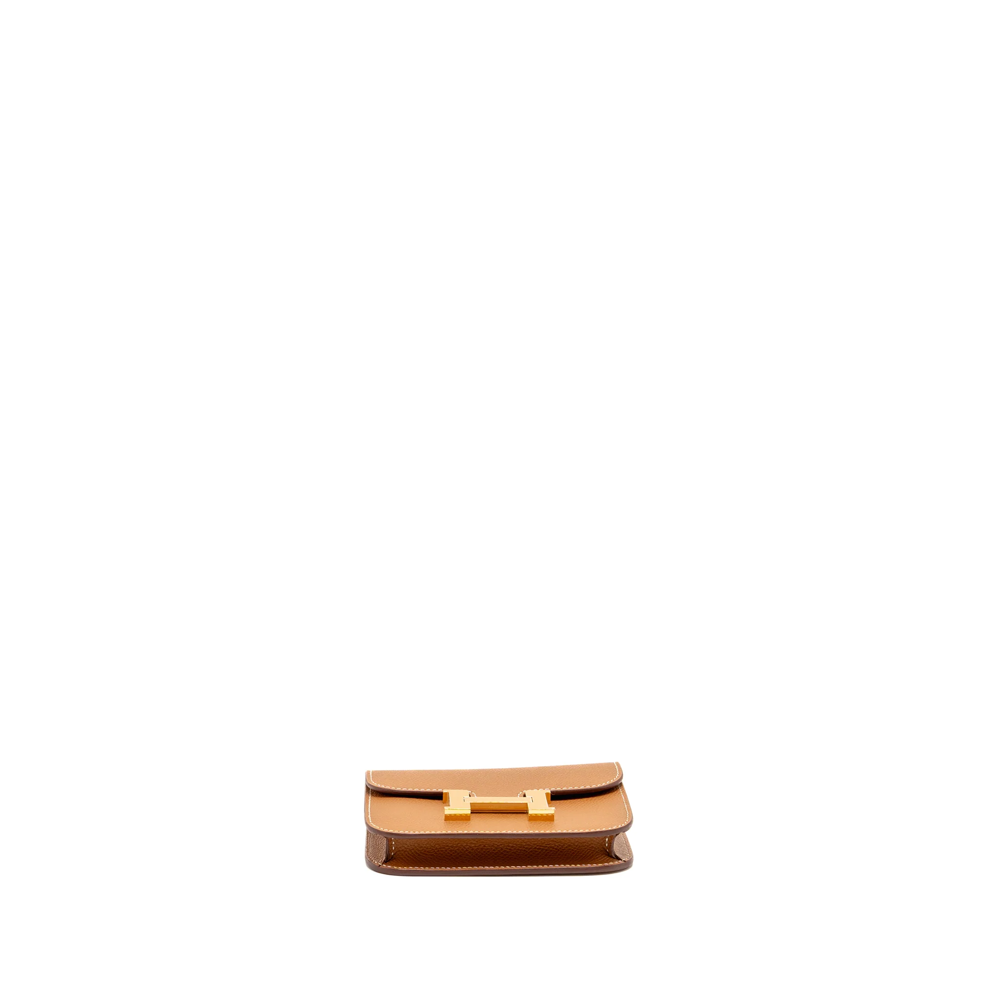 Hermes Constance Slim Epsom gold GHW Stamp U - Image 5