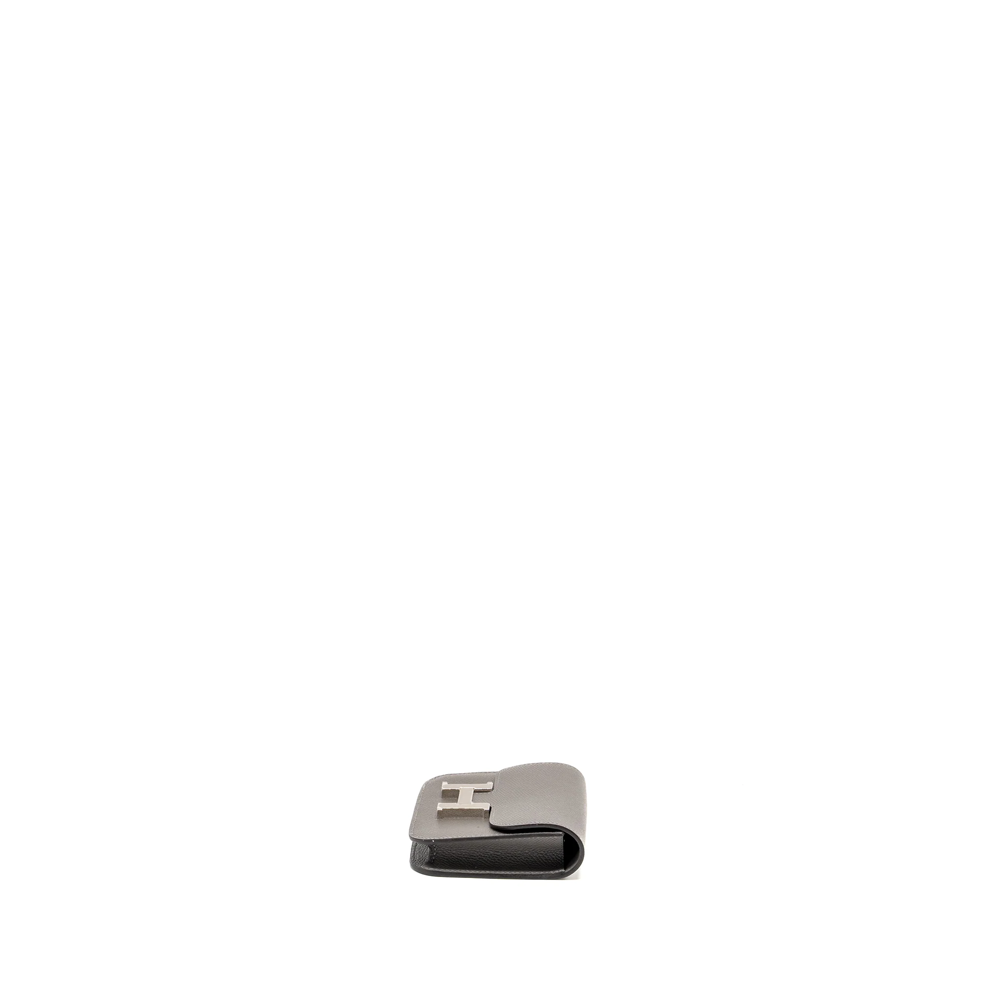 Hermes Constance Slim Epsom Gris Myer SHW Stamp U - Image 3