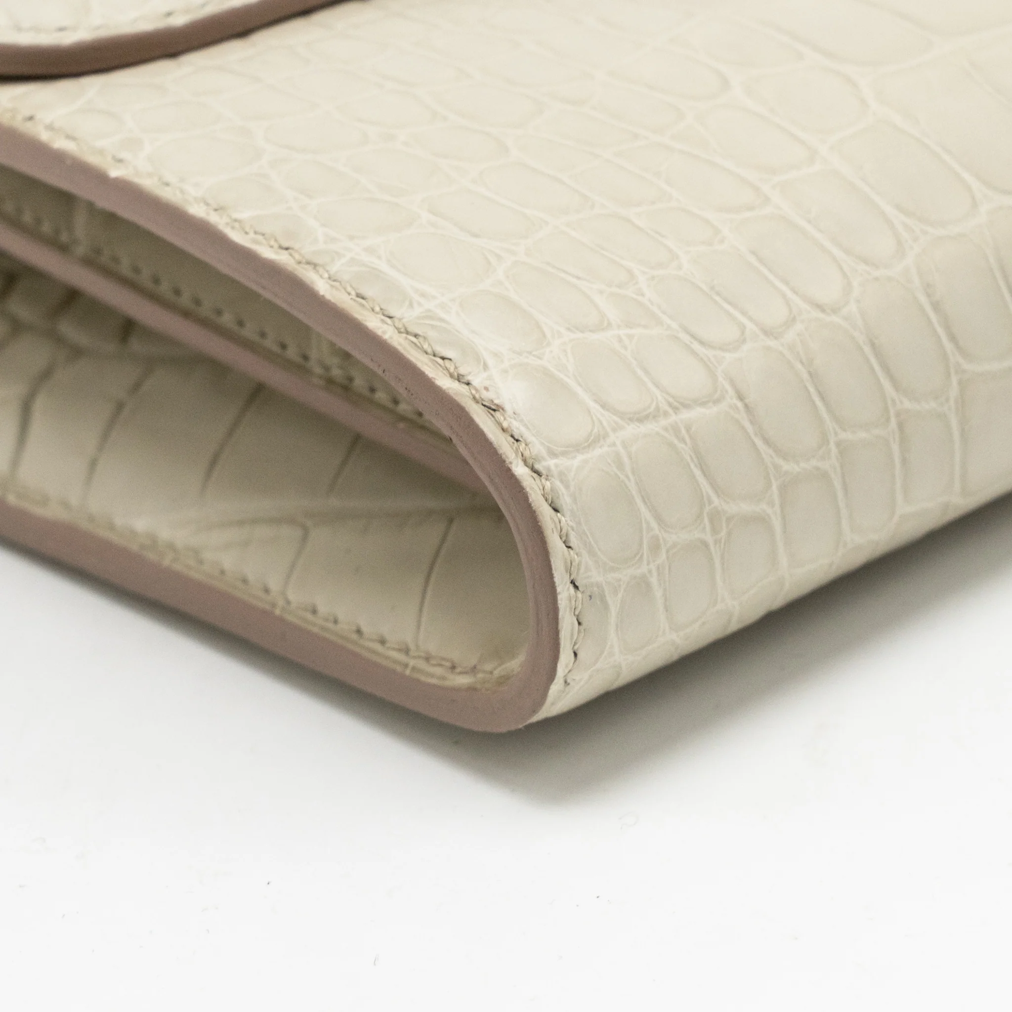 Hermes Constance to go Matte alligator Mississippiensis 8L beton SHW stamp U - Image 7