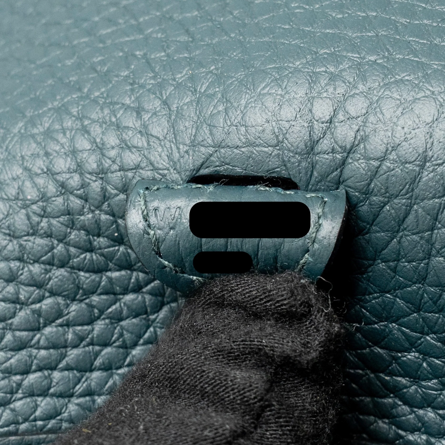 Hermes Mini Evelyne Clemence Vert Cypres SHW Stamp W - Image 15