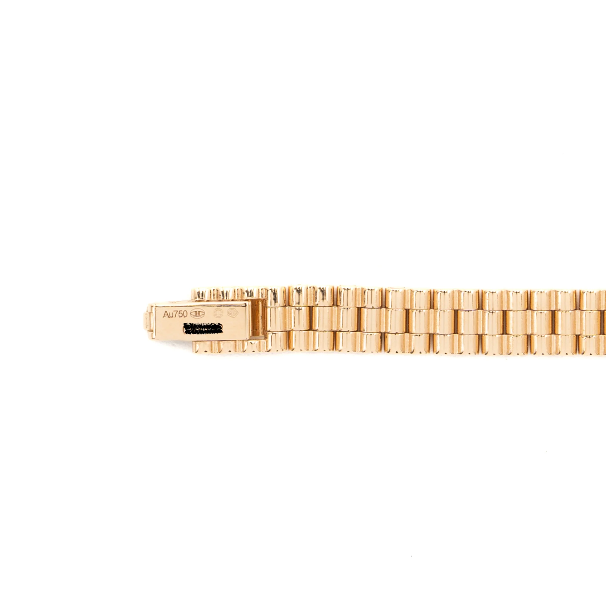 HERMES FAUBOURG QUARTZ WATCH  MINI MODEL 15MM ROSE GOLD DIAMONDS - Image 7
