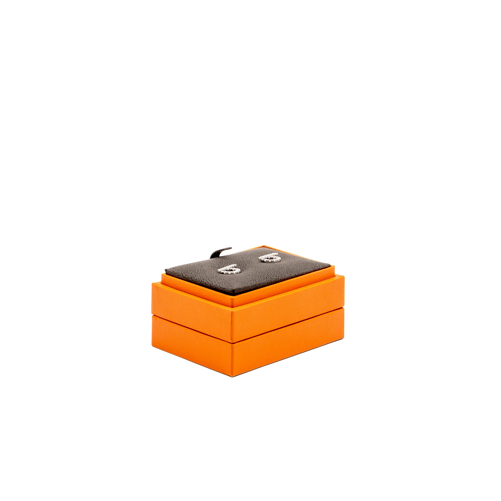 HERMES Finesse Earrings White Gold Diamonds - Image 2