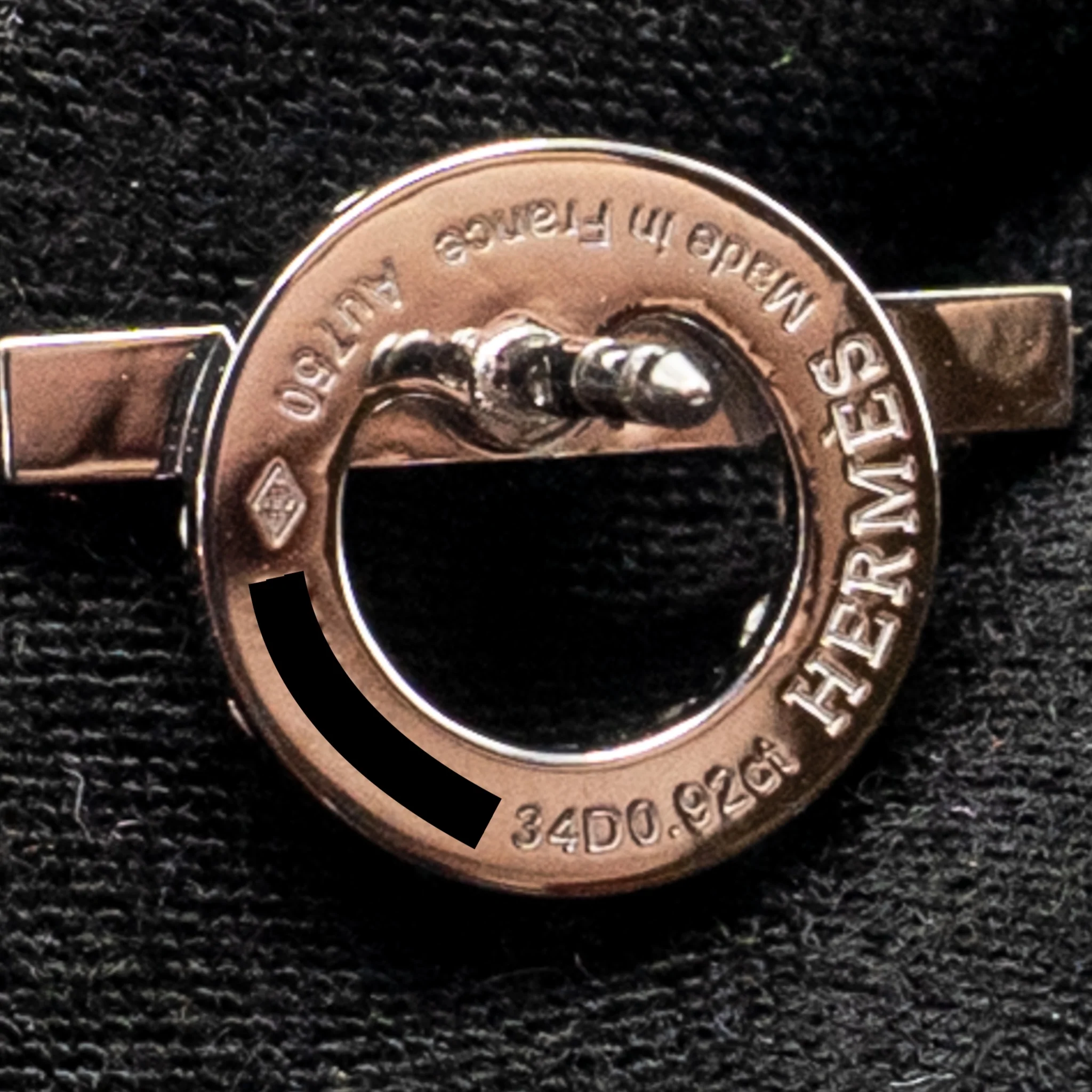 HERMES Finesse Earrings White Gold Diamonds - Image 5