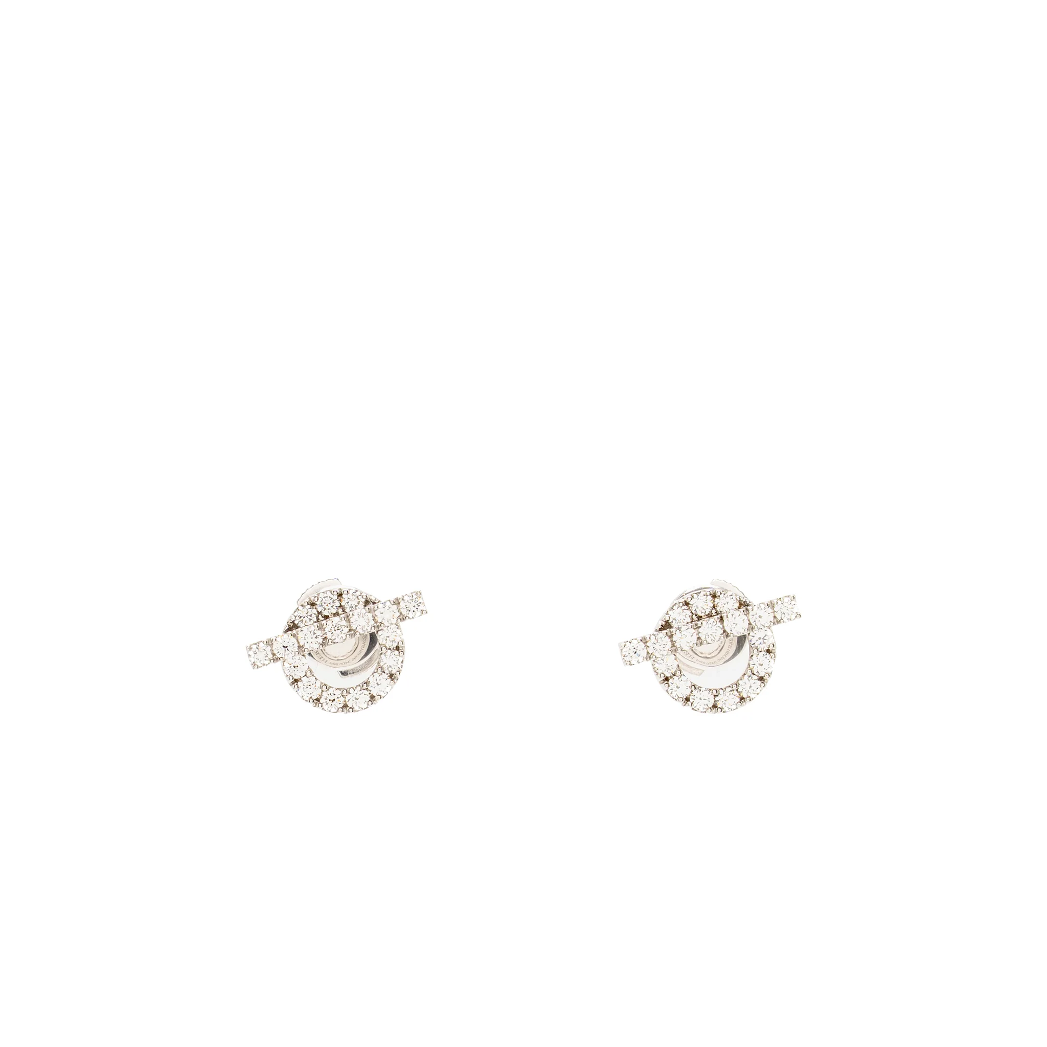 Hermes Finesse Earrings white Gold, Diamonds