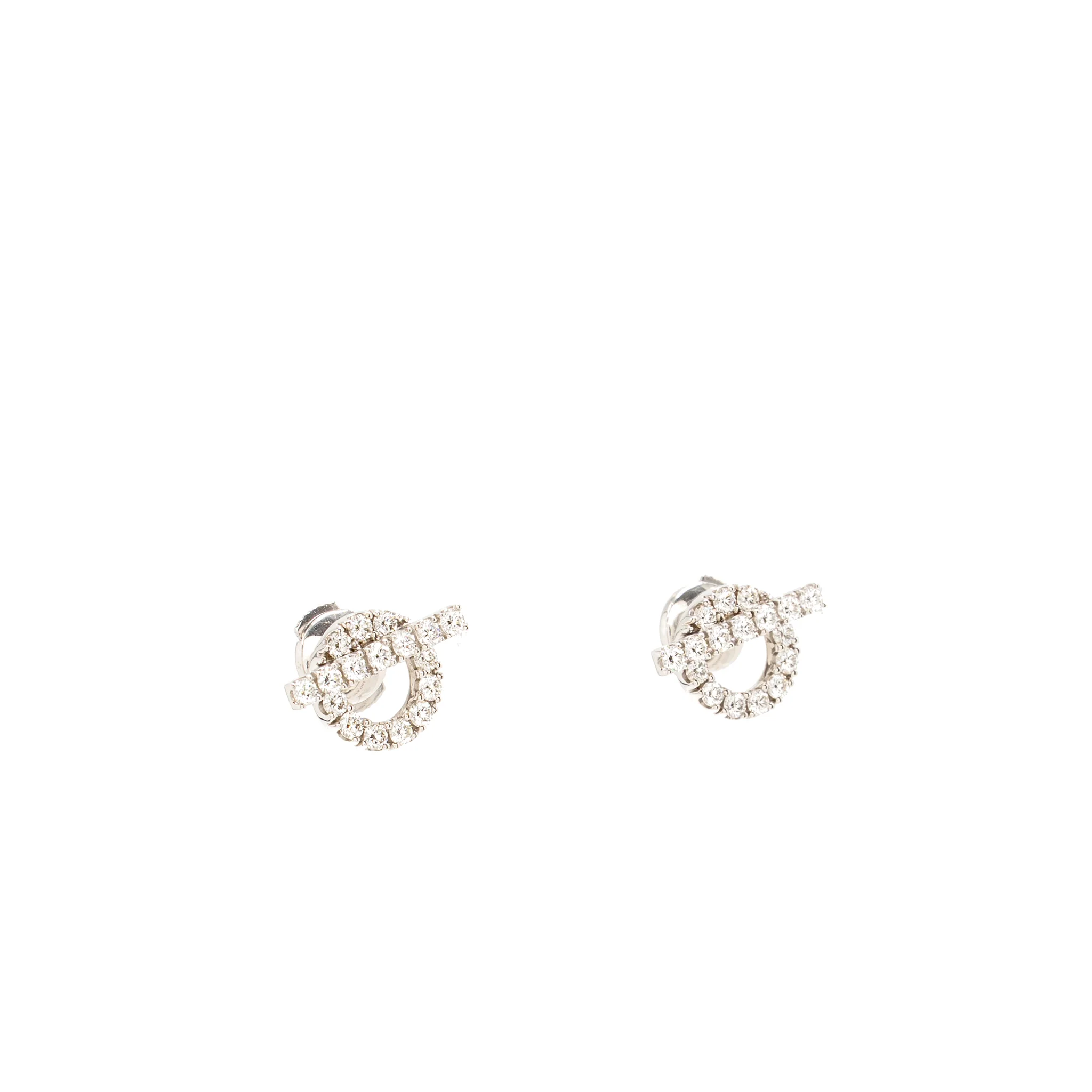 Hermes Finesse Earrings white Gold, Diamonds - Image 3