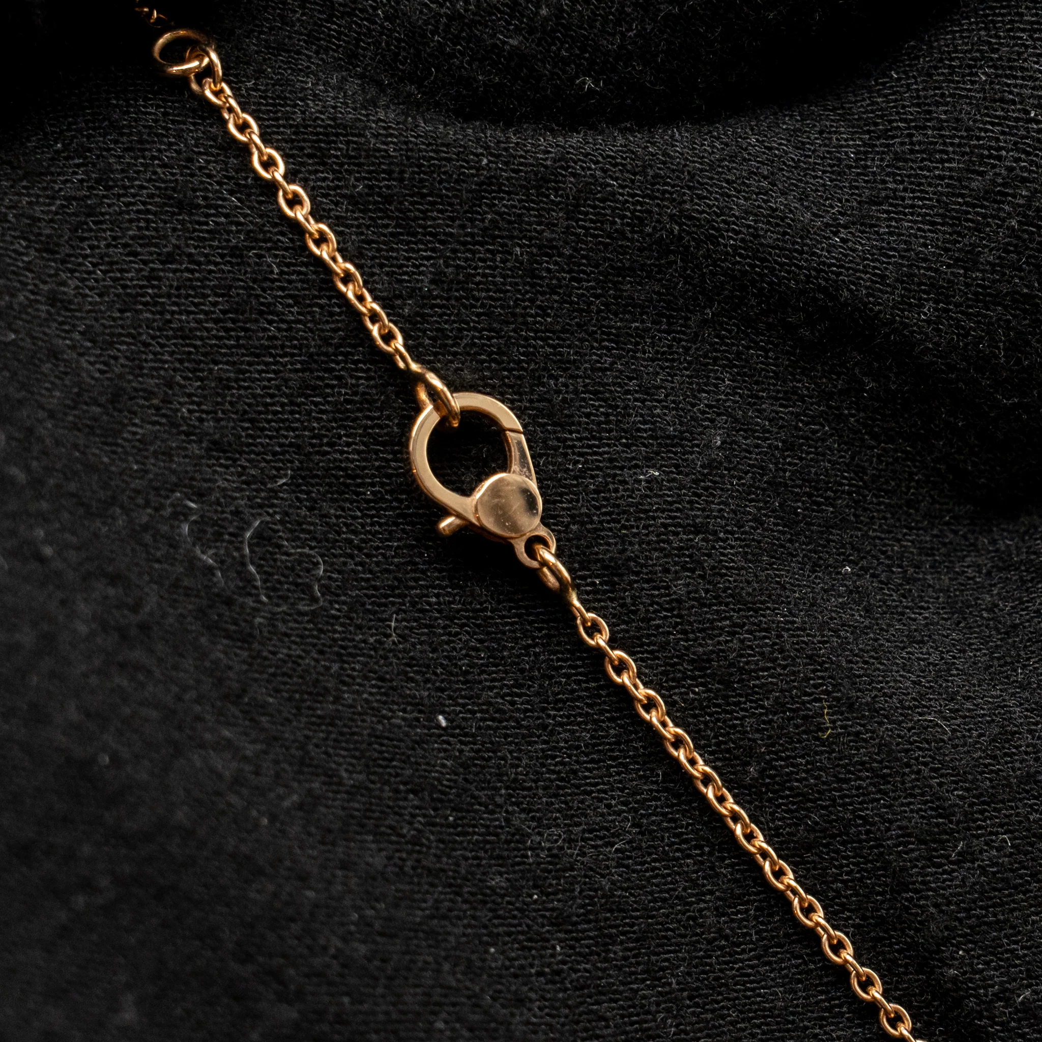 Hermes Finesse Pendant Rose Gold, Diamonds - Image 6