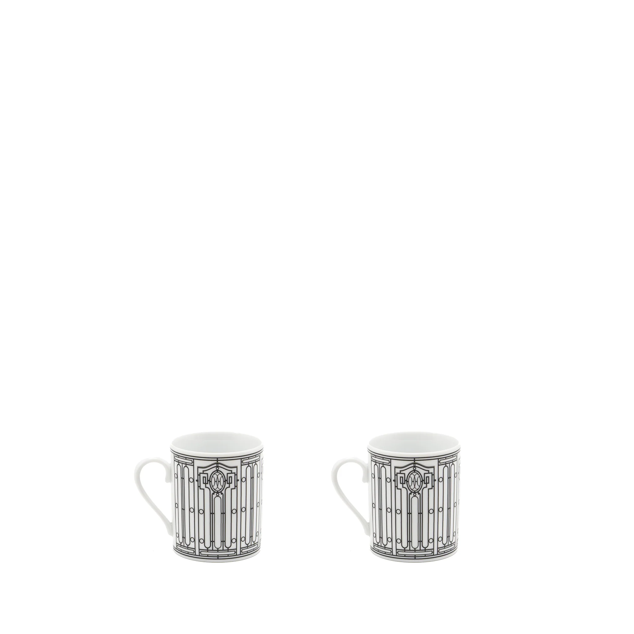 Hermes H Deco Mug N.1 Porcelain (Sell in A Set) - Image 2