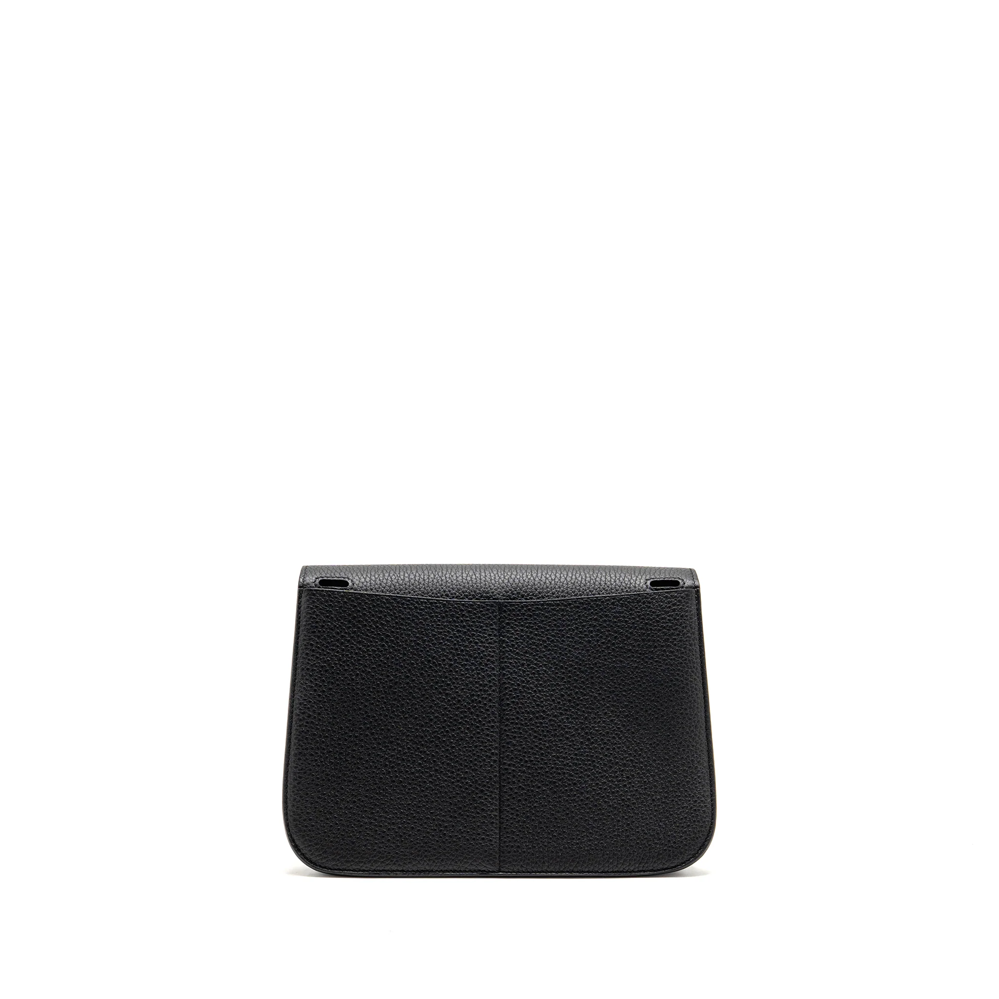 Hermes Halzan 25 Clemence Black GHW Stamp K - Image 2