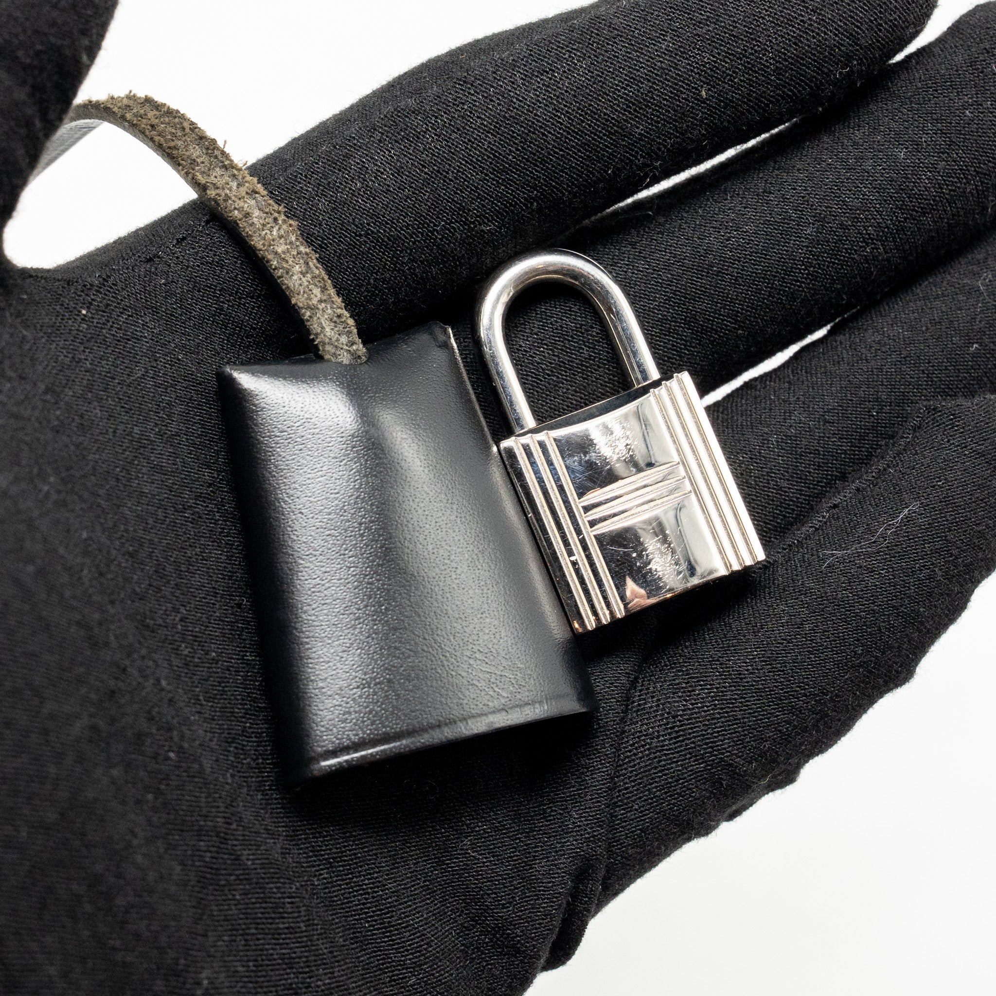 Hermes Herbag 31 Zip Bag Berline Canvas/Hunter Leather Black/ECRU-Black SHW Stamp D - Image 19