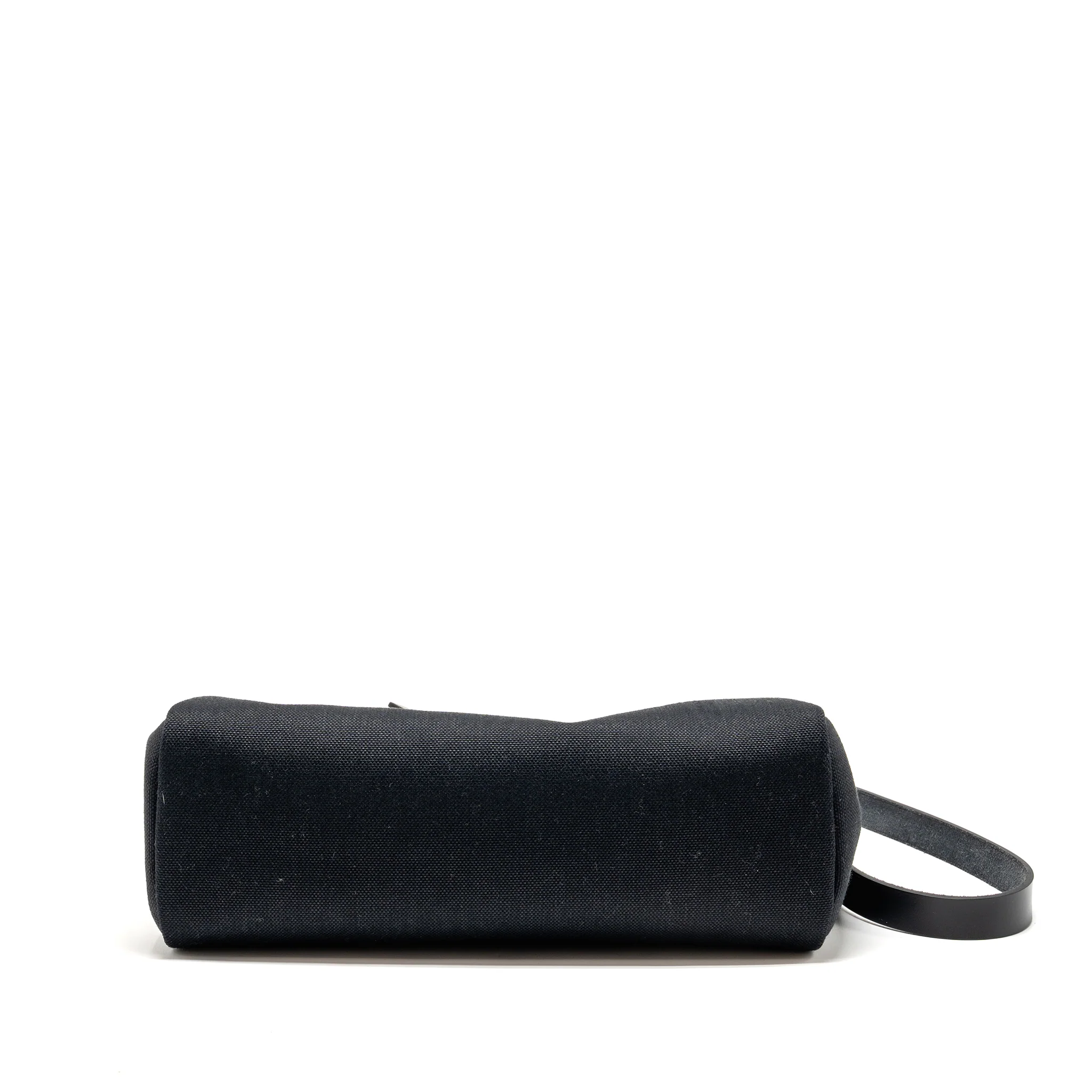 Hermes Herbag 31 Zip Bag Canvas/Hunter Leather Black GHW Stamp B - Image 5