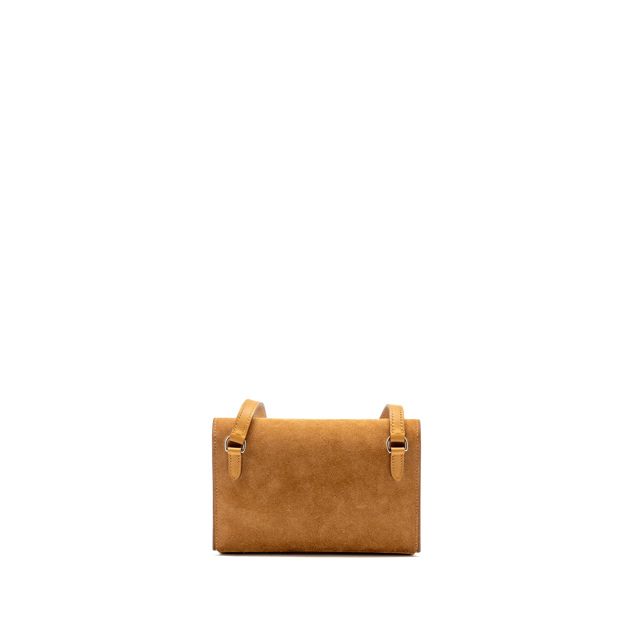 Hermes Hermesnap Suede / Swift Chamois / Sésame SHW Stamp K - Image 2