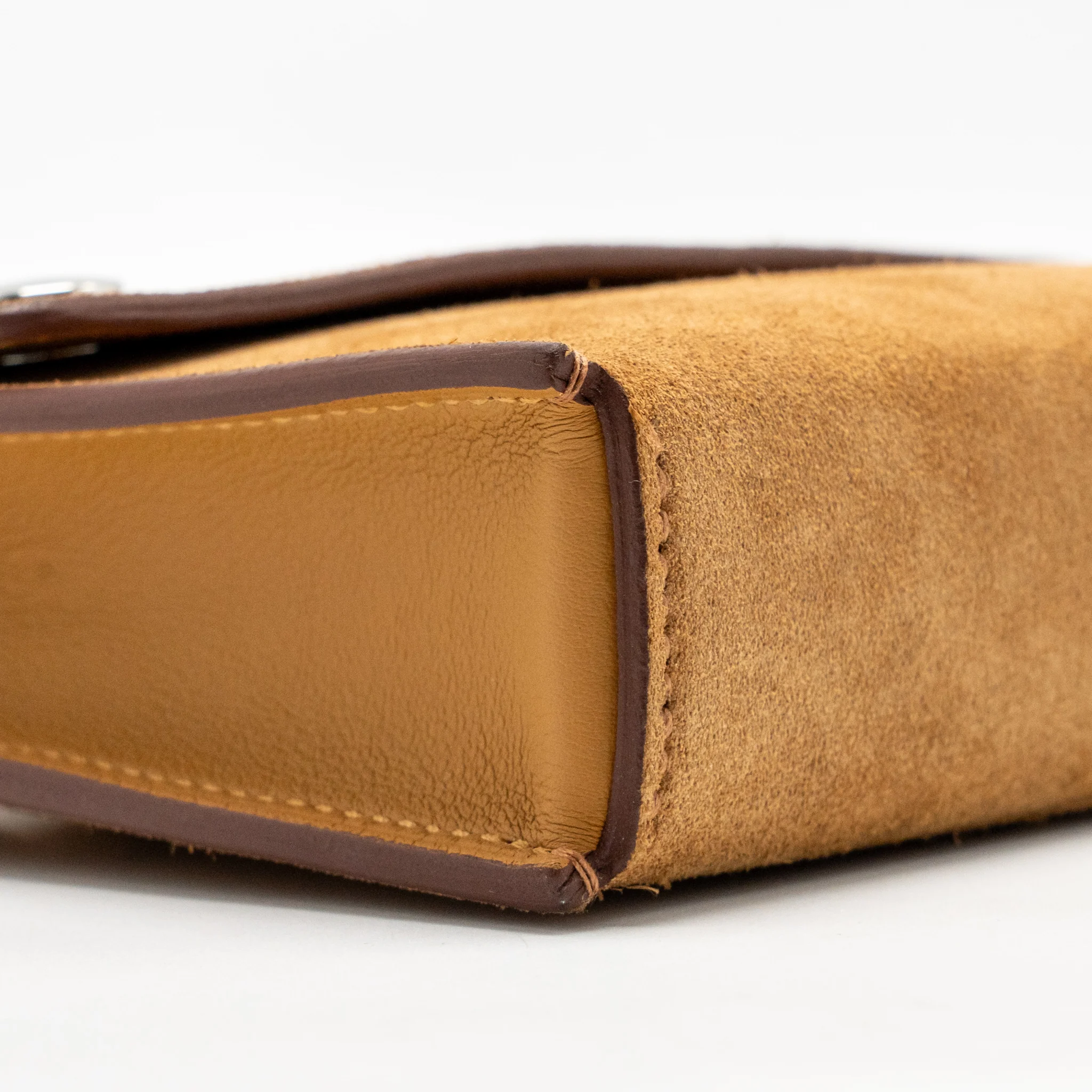 Hermes Hermesnap Suede / Swift Chamois / Sésame SHW Stamp K - Image 7