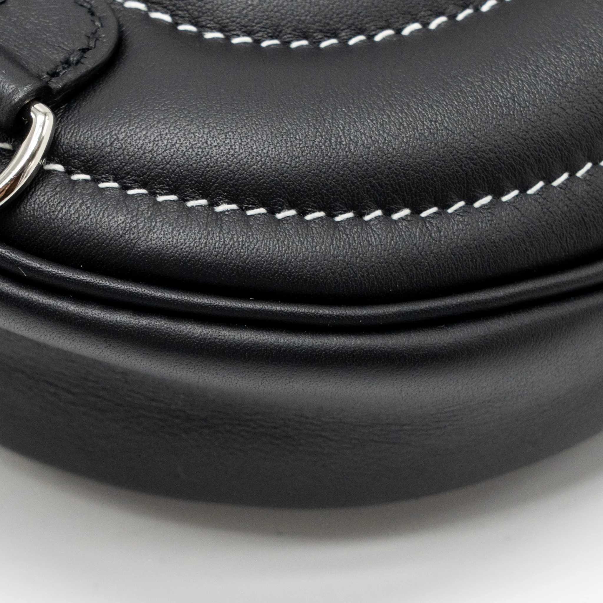 Hermes In-the-loop Swift Black SHW Stamp U - Image 11
