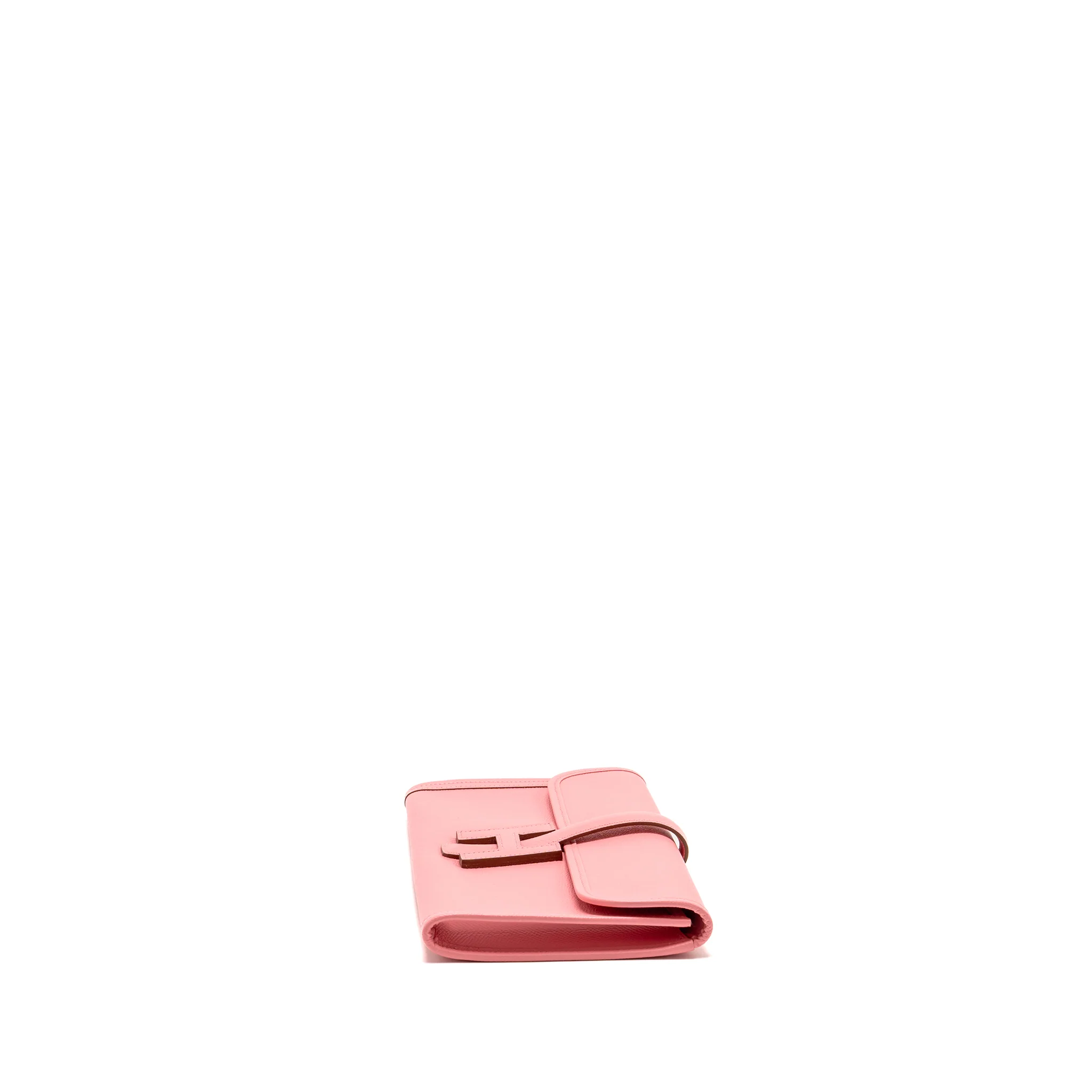 Hermes Jige 29 Clutch Epsom Rose Confetti Stamp Square R - Image 4