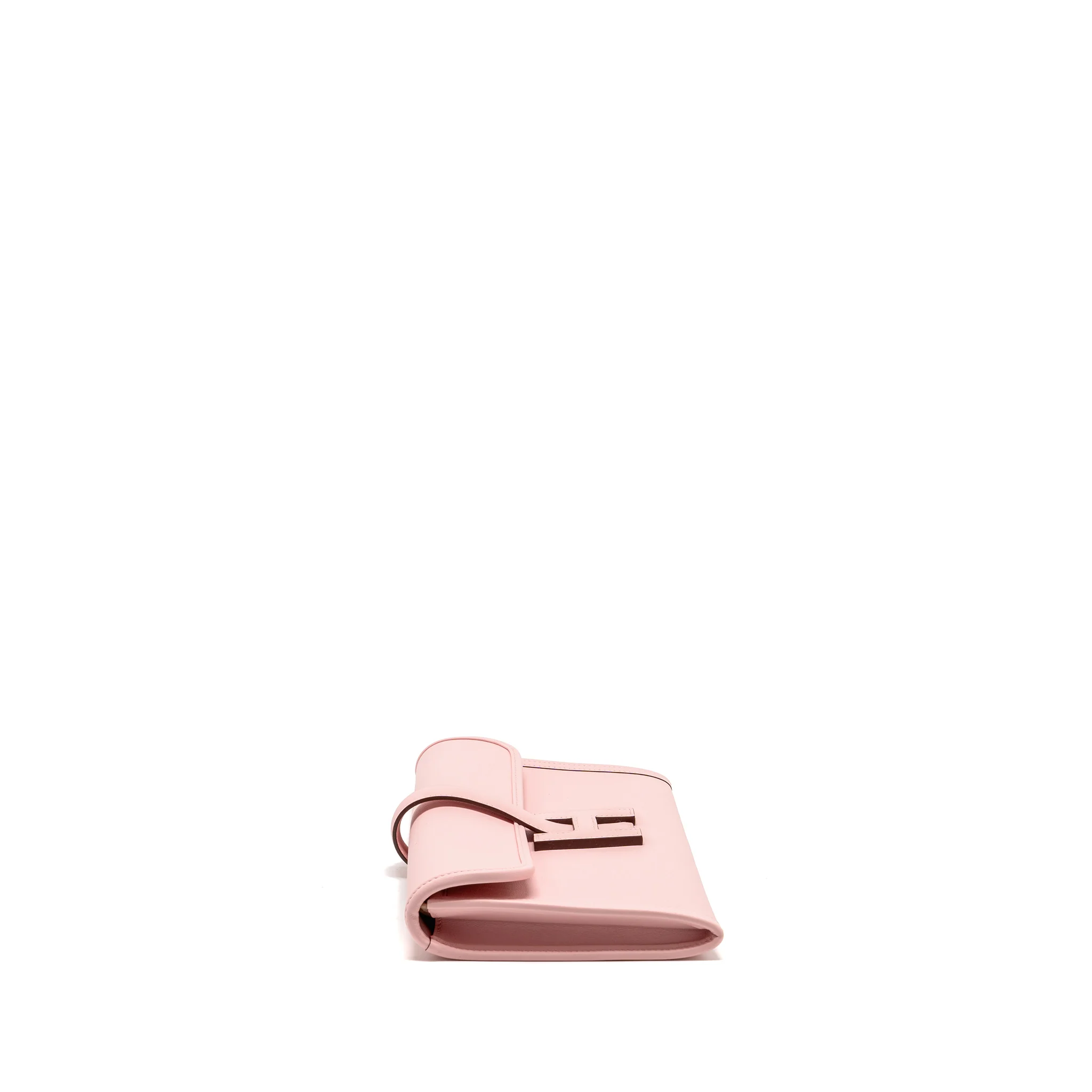 Hermes Jige Elan Clutch 29 Swift 3Q Rose Sakura Stamp K - Image 3