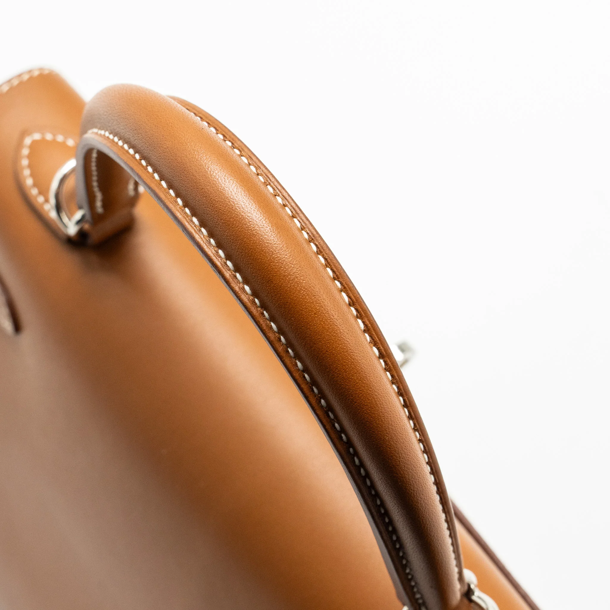 Hermes Kelly 25 Barenia Fauve SHW Stamp U - Image 16
