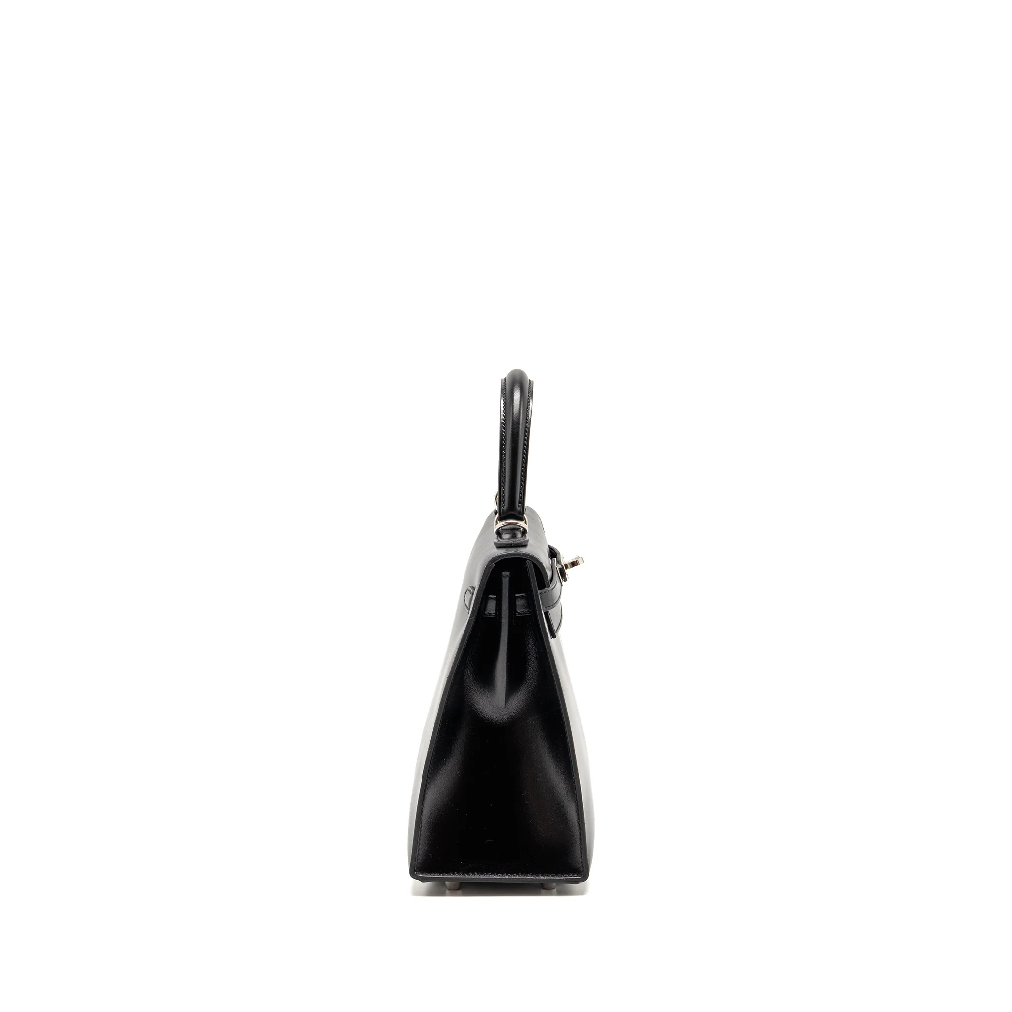 Hermes kelly 25 box black SHW stamp Z - Image 3