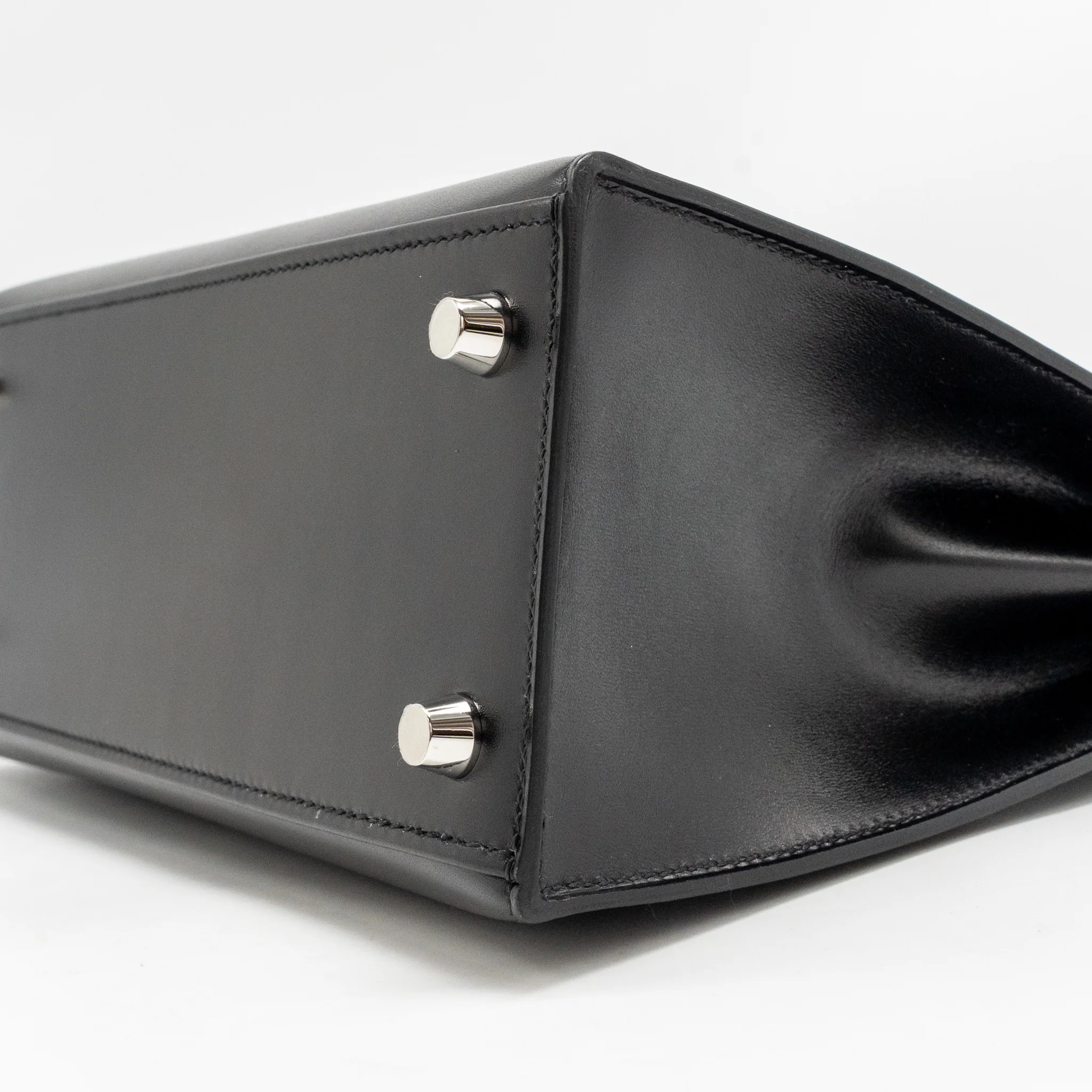 Hermes kelly 25 box black SHW stamp Z - Image 8