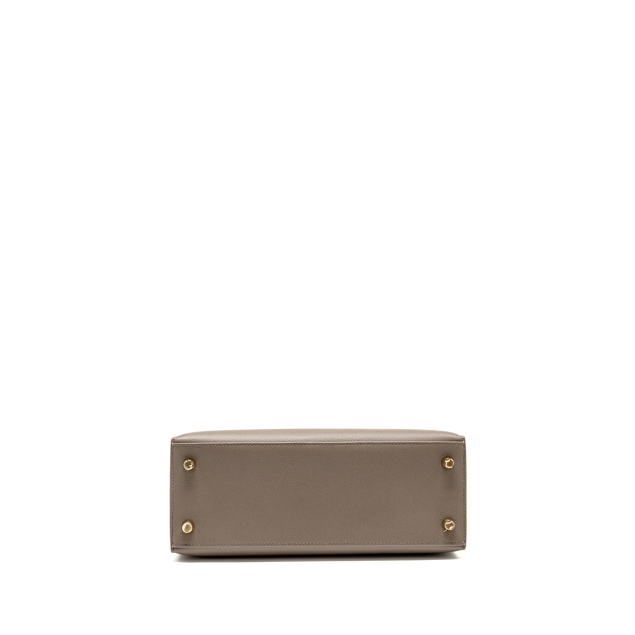 Hermes Kelly 25 Epsom 8F Gris Etain GHW stamp D - Image 6