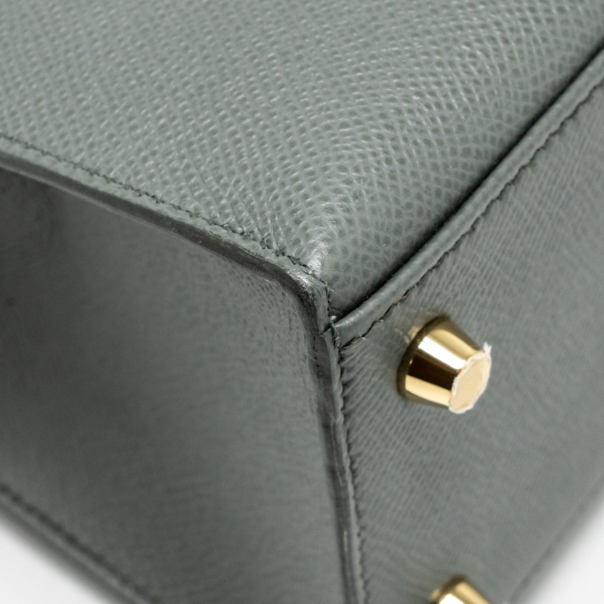 Hermes kelly 25 epsom vert Amande GHW stamp Z - Image 11