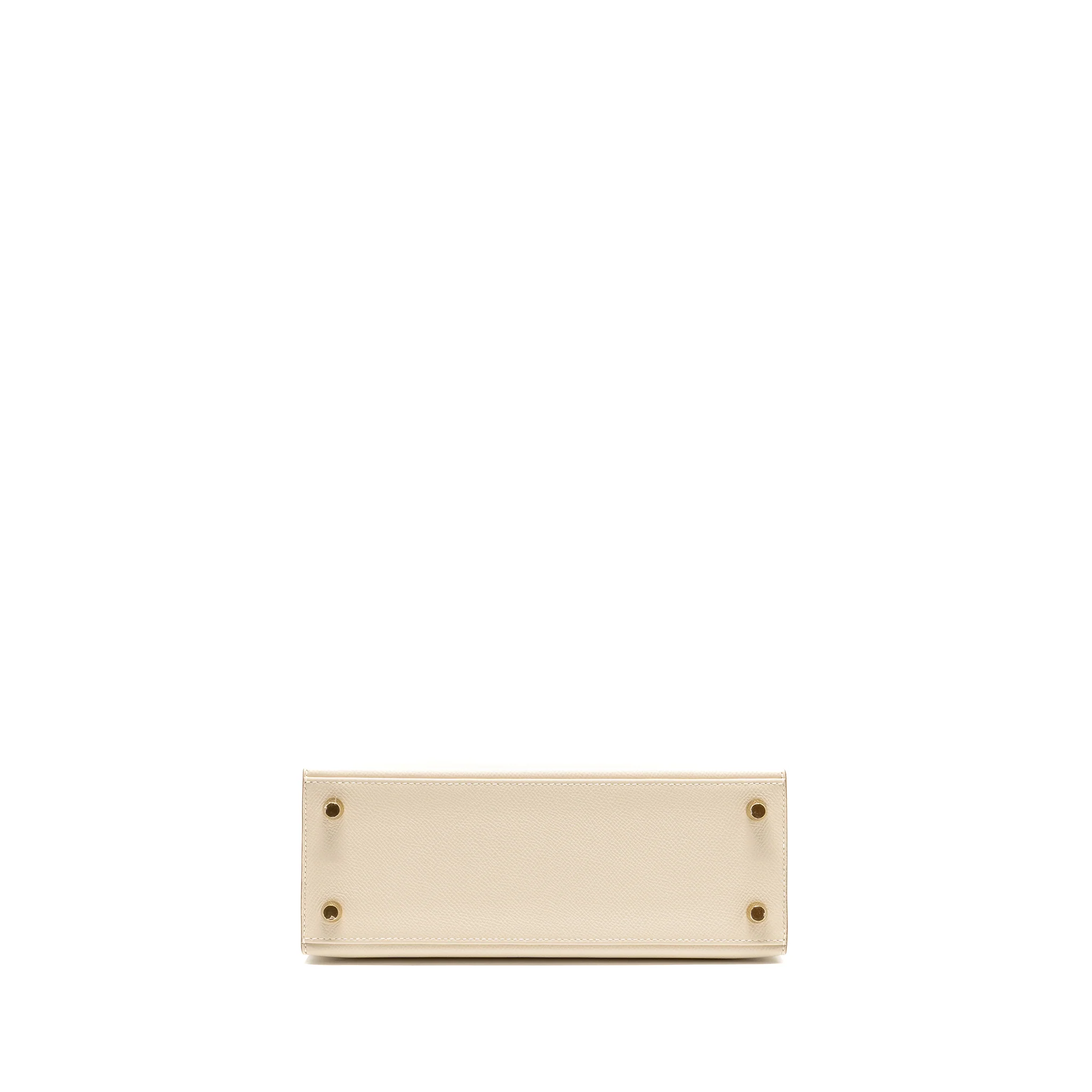 Hermes Kelly 25 Special Order Epsom Craie/Gold LGHW Stamp D - Image 6