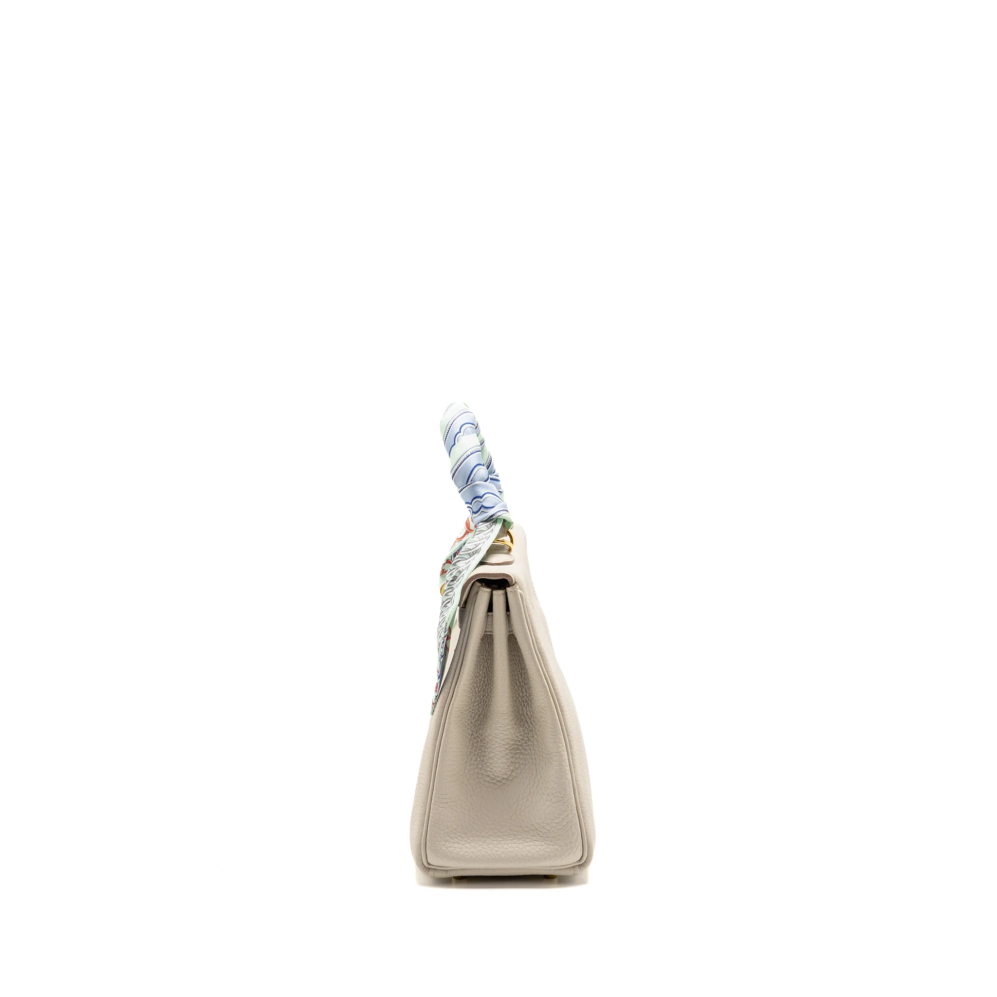 Hermes Kelly 25 Togo 8L Benton GHW Stamp U - Image 4