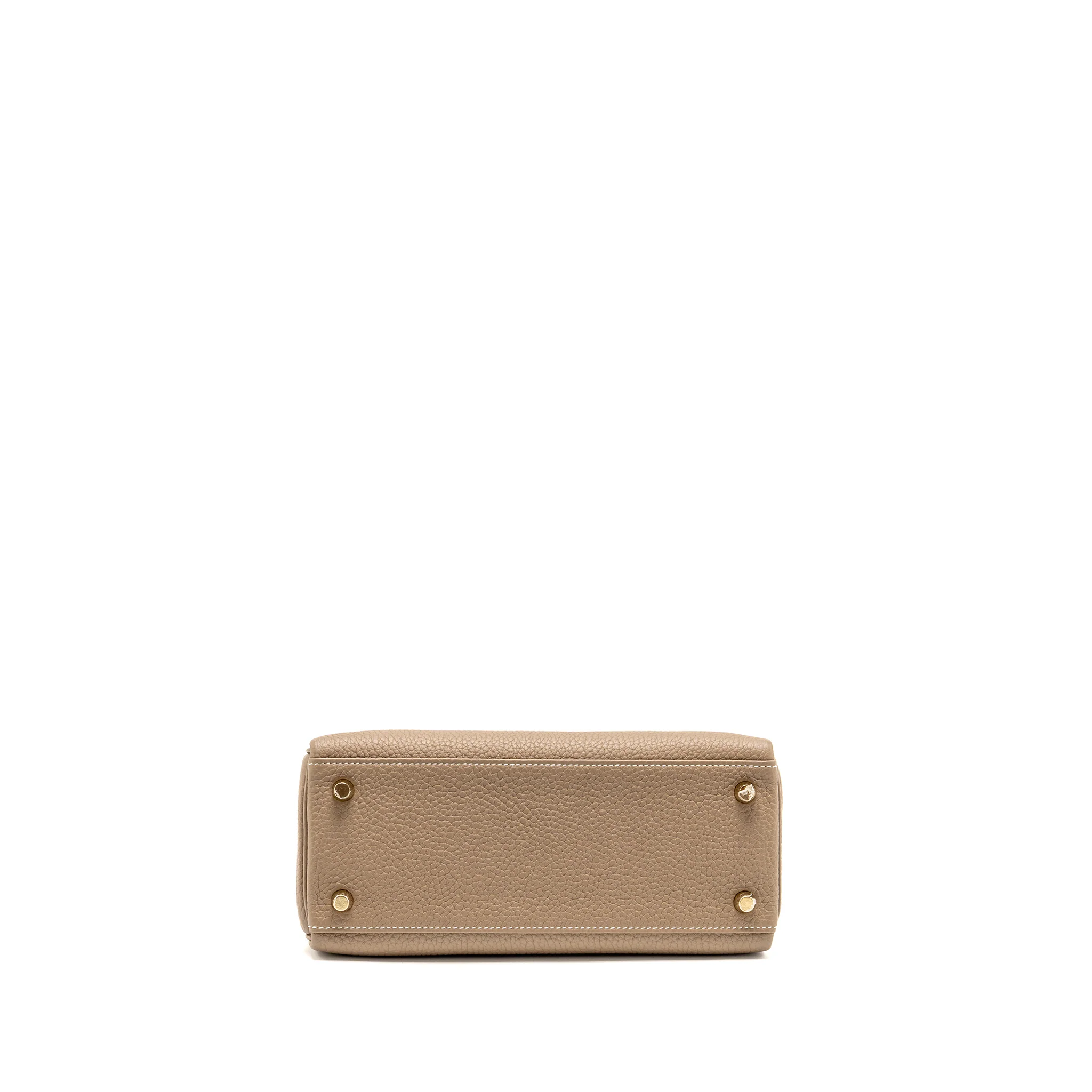 HERMES Kelly 25 Togo Etoupe GHW Stamp Z - Image 5